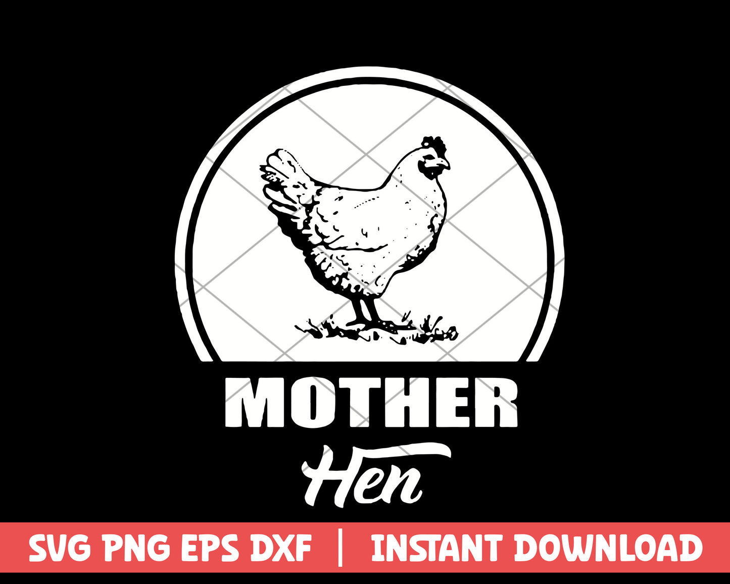 Mother hen mothers day svg