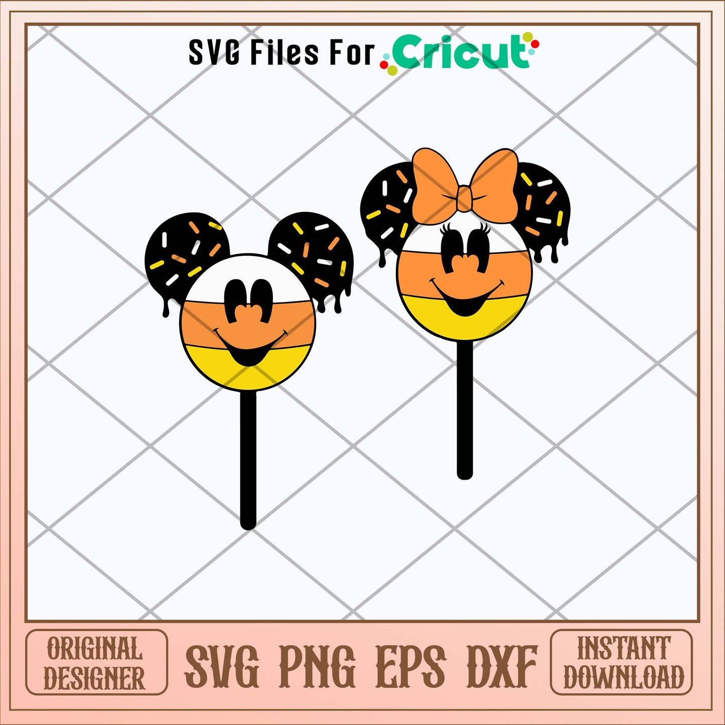 Mouse Head Candy Corns Svg, Mickey Mouse Svg-Svgfilesforcricut