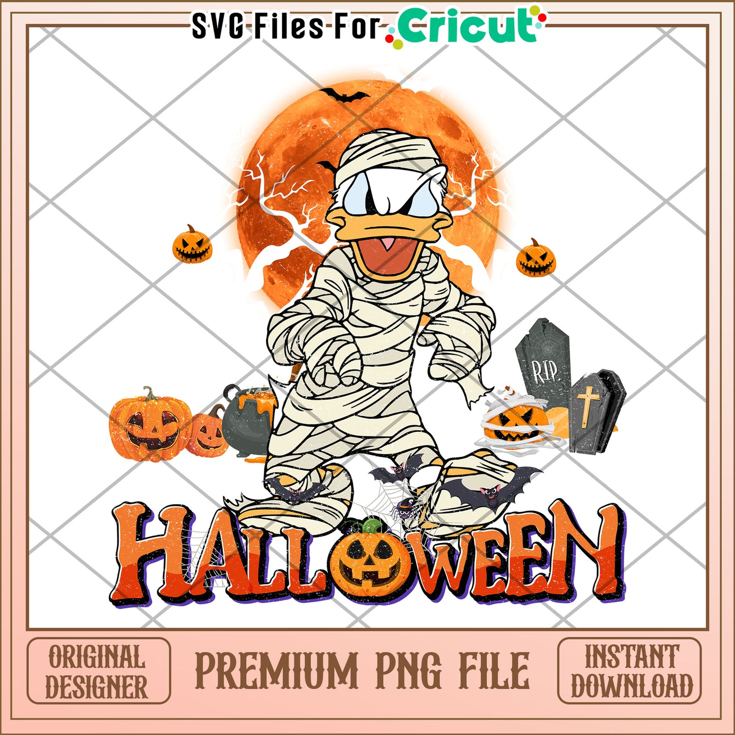 Mummy donald png, halloween ends png, halloween party png