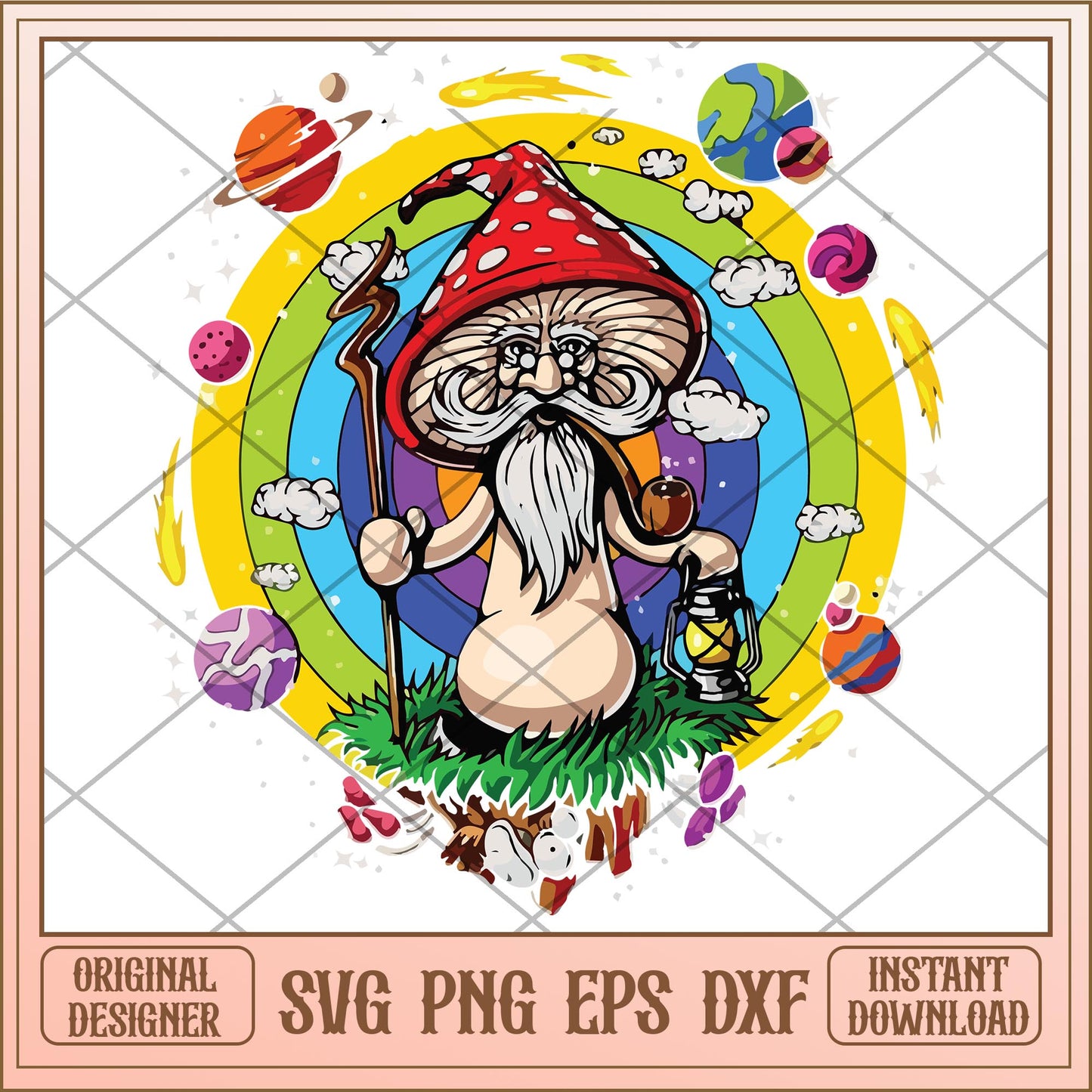 Mushroom man svg, Disney characters svg, digital download