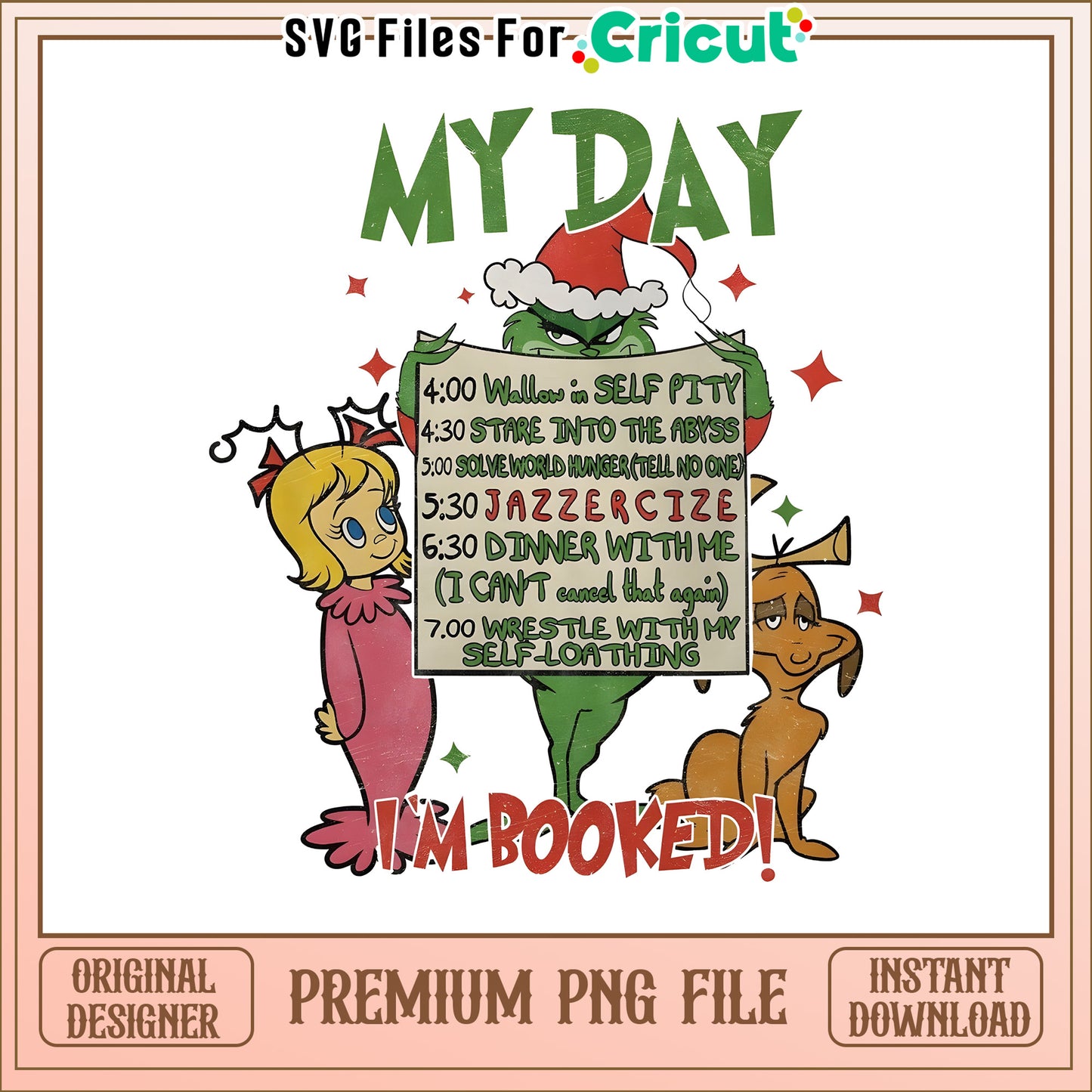 My day grinch merry christmas svg, grinch who stole christmas svg