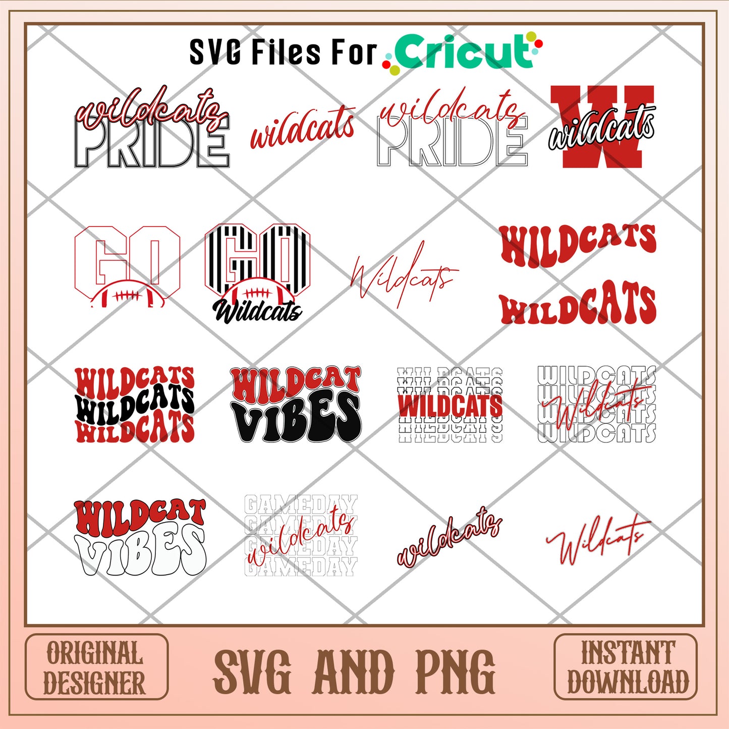 Logo wildcats bundle design svg, logo wildcats svg, logo sport svg