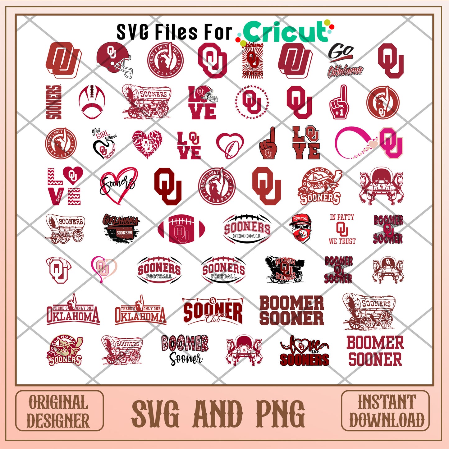 Oklahoma sooners logo sport bundle svg, oklahoma sooners football svg