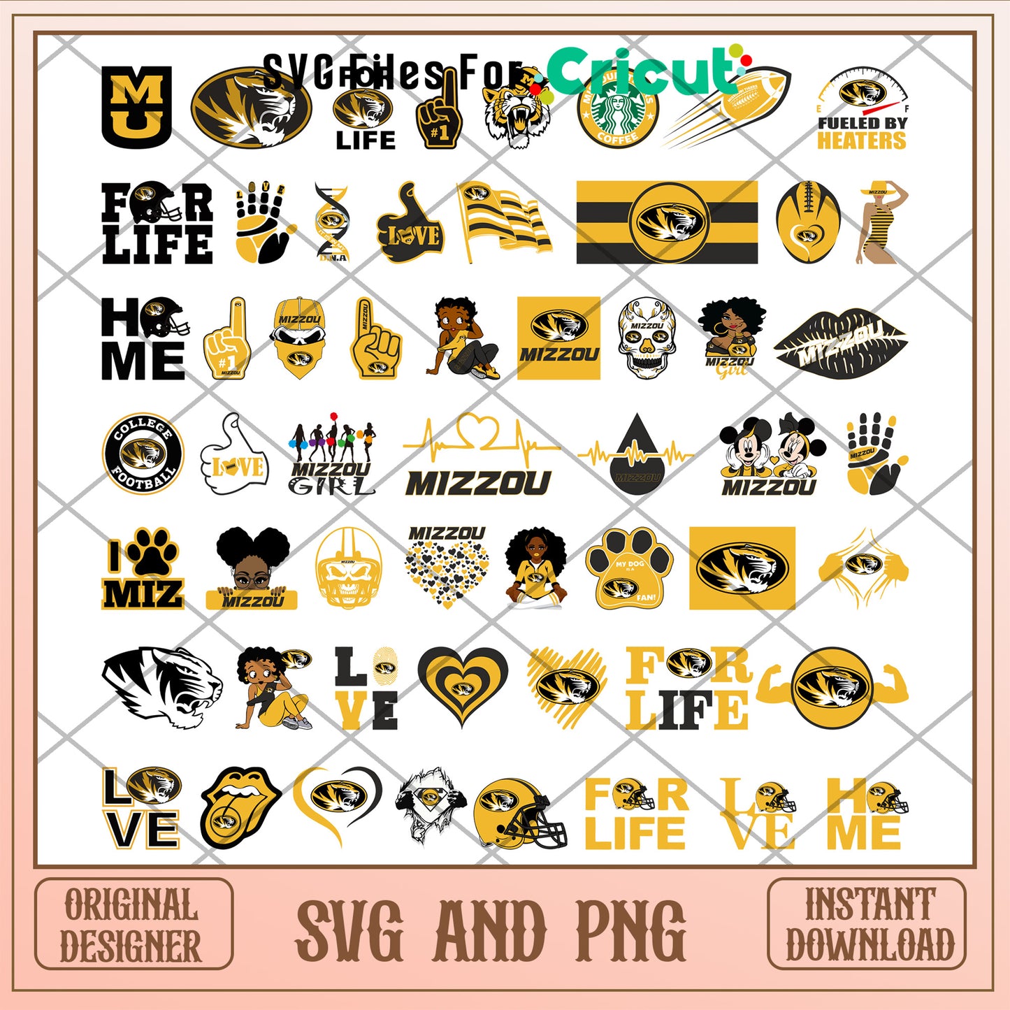 Missouri tigers logo bundle svg, missouri tigers football svg