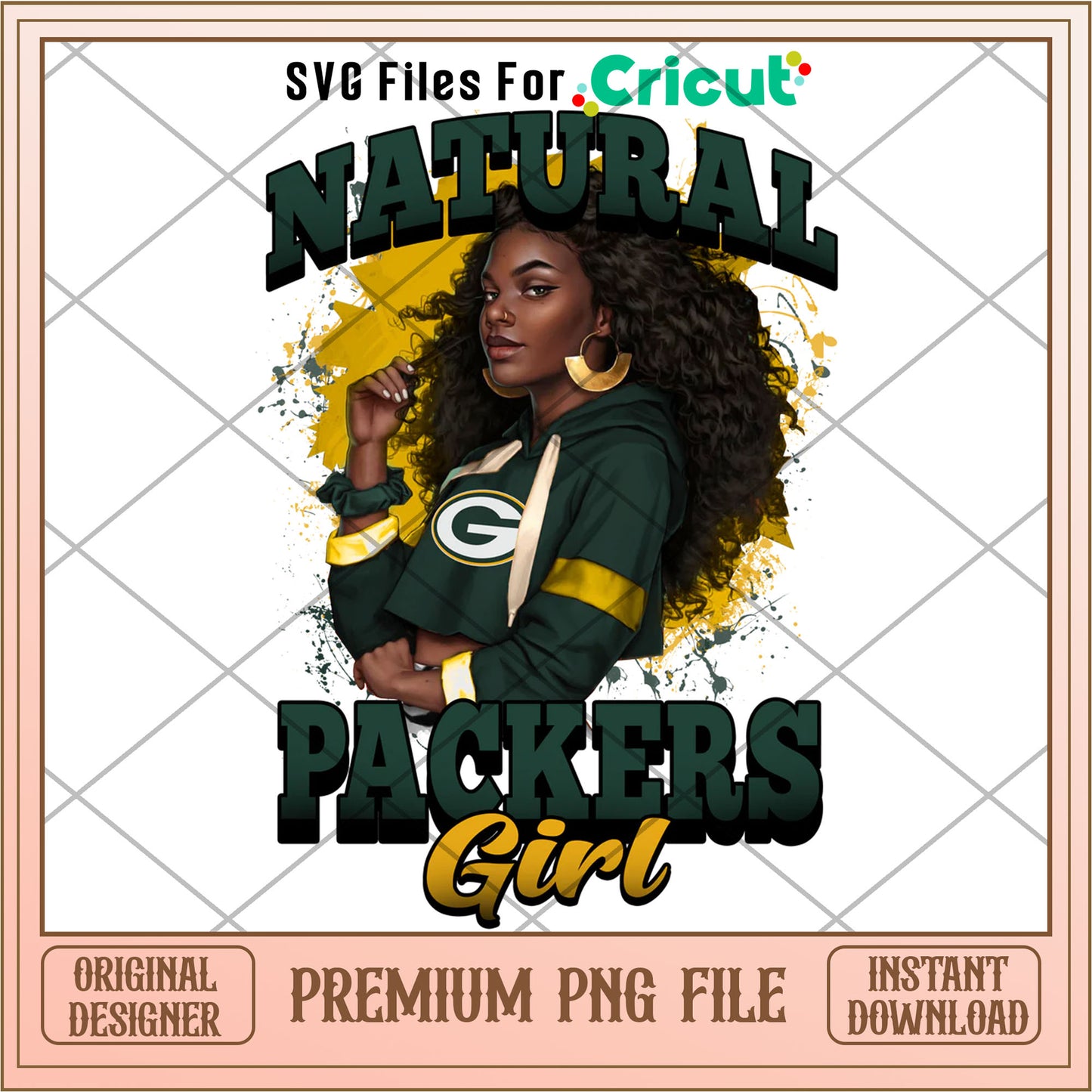NFL natural Packers girl png, Green Bay Packers png, NFL png
