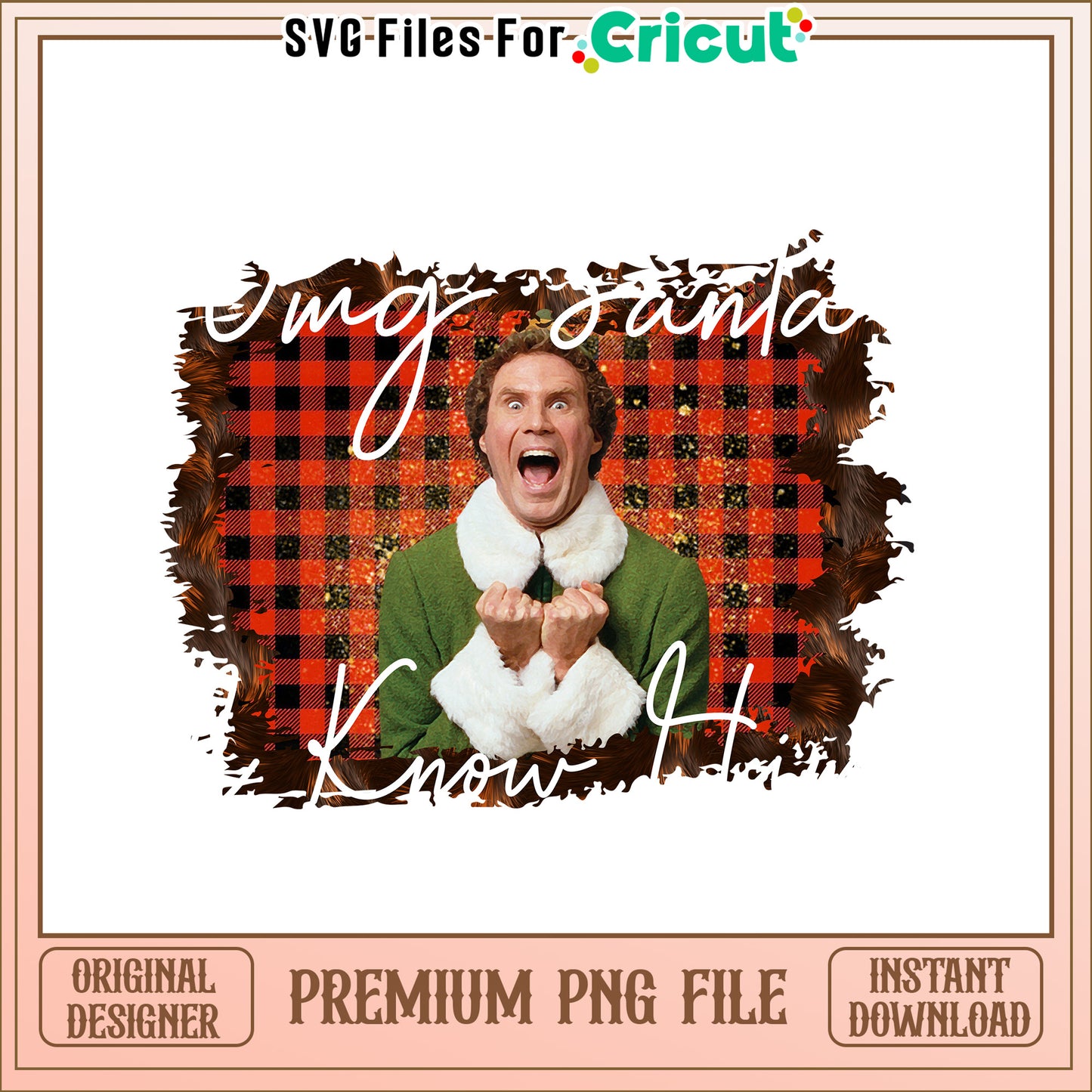 National lampoon omg santa png, national lampoon's vacation christmas png