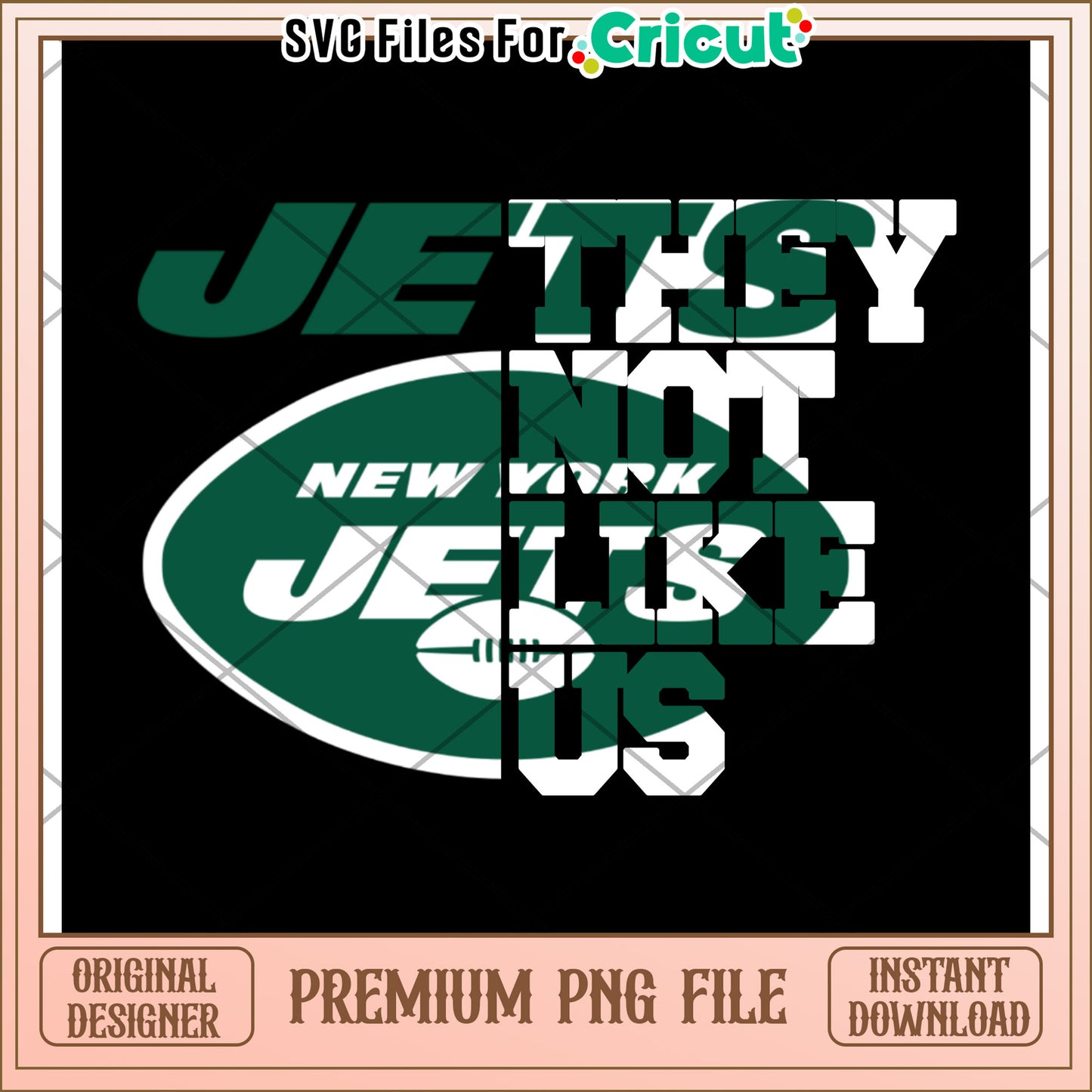 New York Jets Design, Perfect for Cricut Projects and Crafts