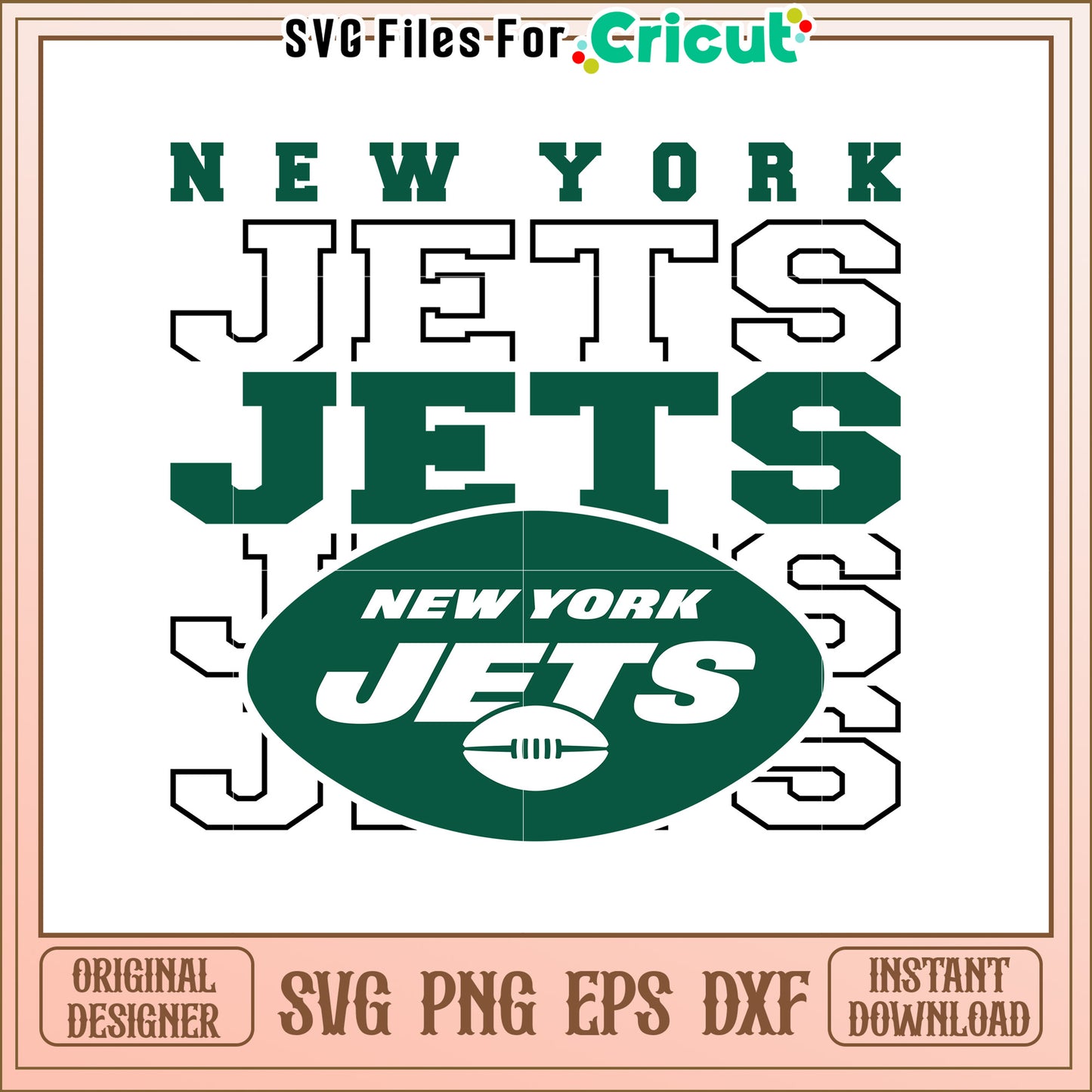 New York Jets SVG Design