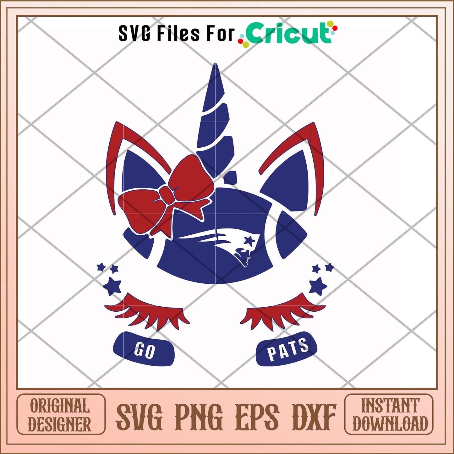 New england patriots unicorn svg, patriots svg, new nfl svg