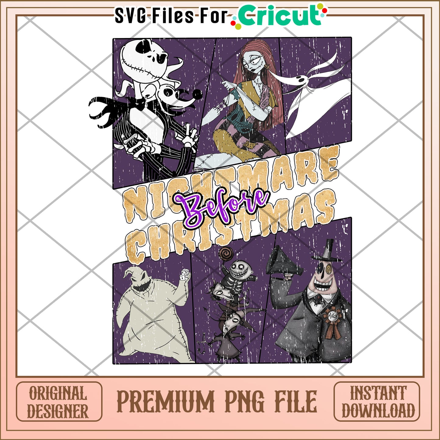 Nightmare before christmas halloween png, spirit halloween png, halloween decor png