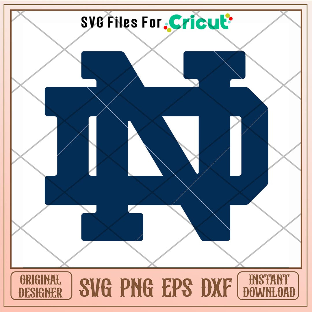 Notre Dame Fighting Irish Logo Svg, Notre Dame Fighting Irish Svg, NCAA Svg