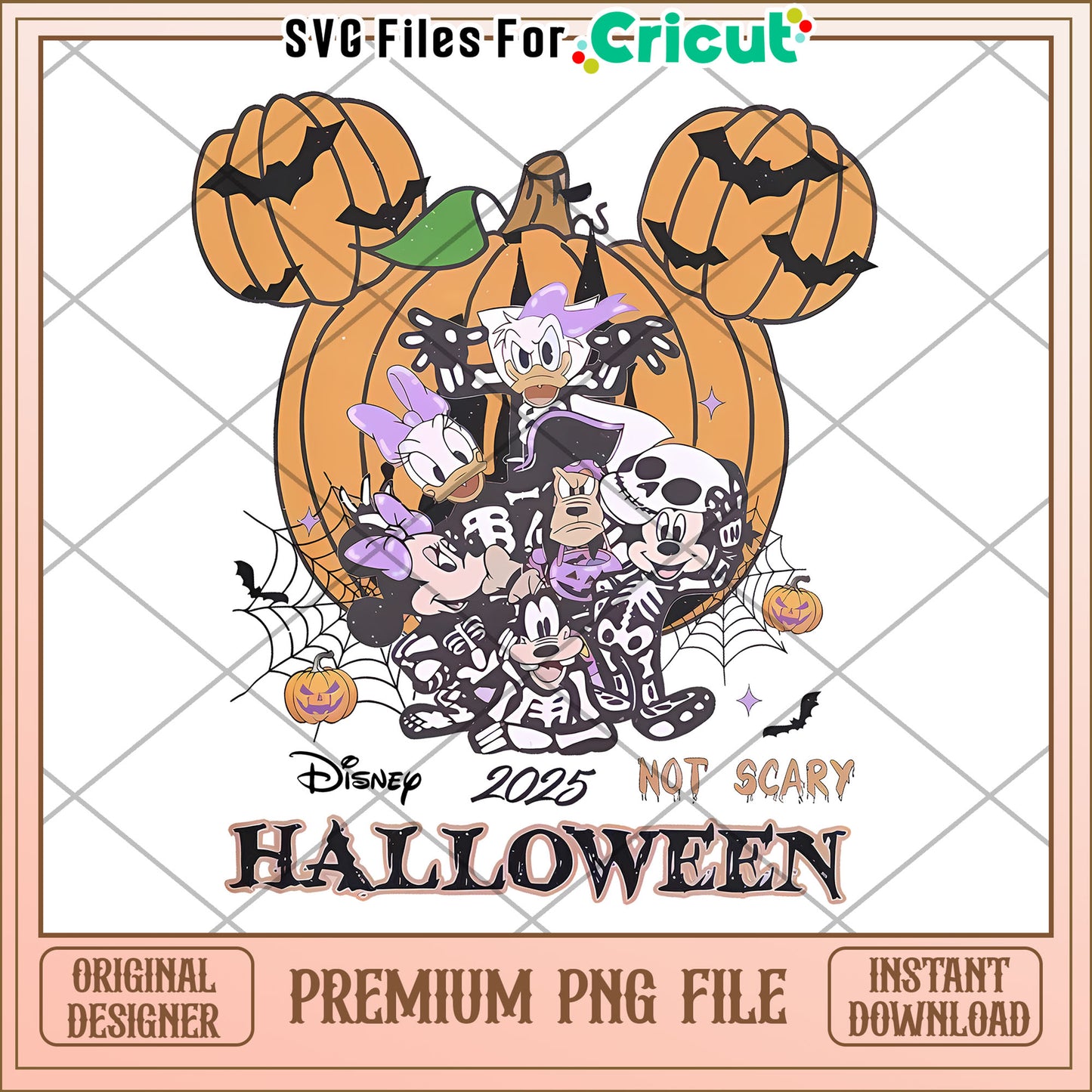 Not scary halloween png, spooky png, halloween countdown png
