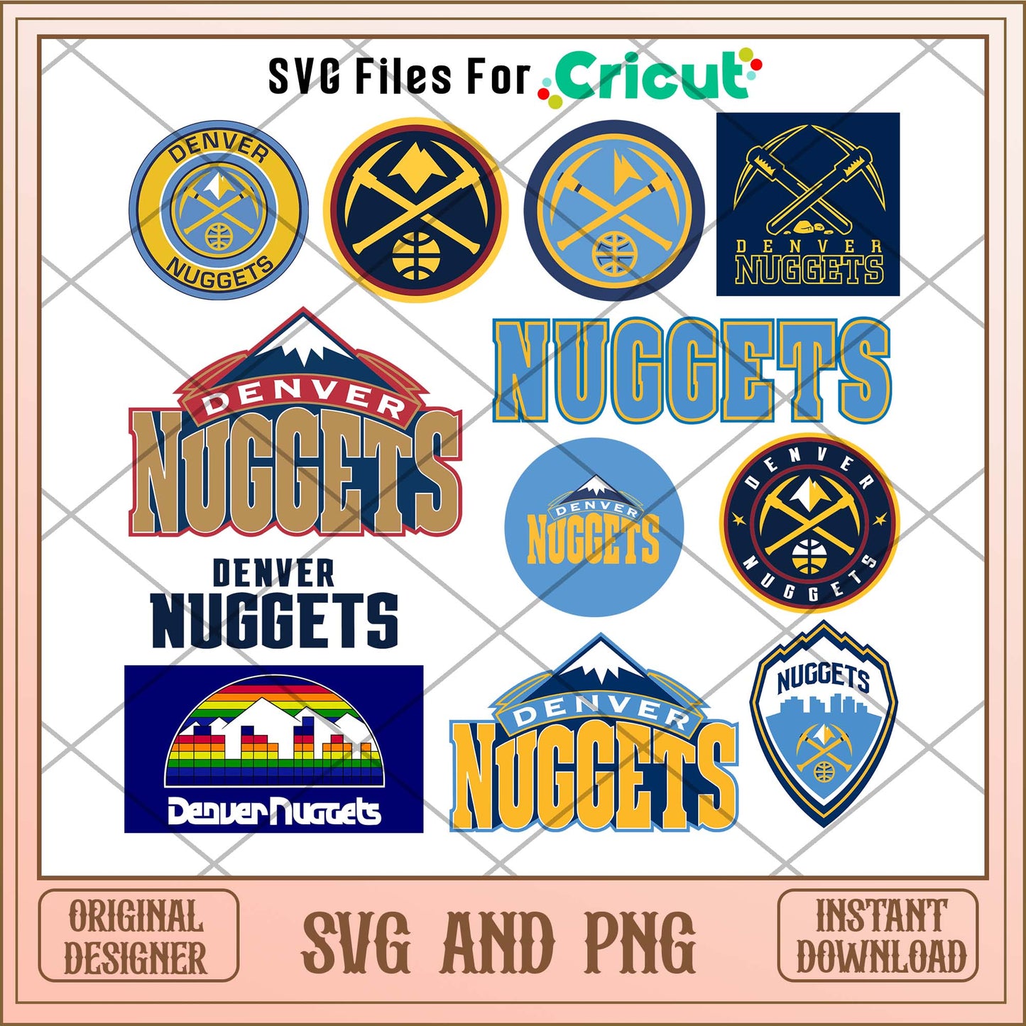 Denver Nuggets svg, Denver Nuggets svg bundle, NBA svg
