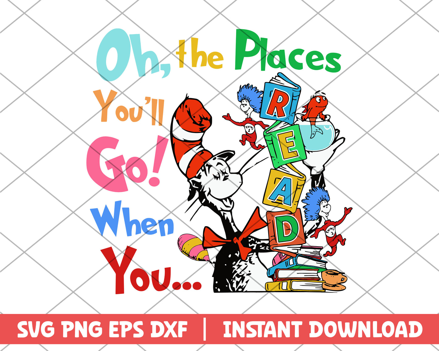 Oh, the places you go when you svg