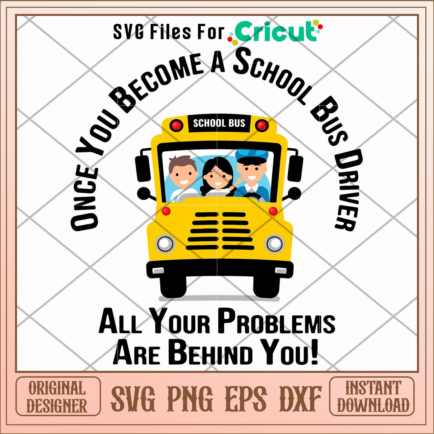 Once you become a school bus driver svg, school bus svg, other svg