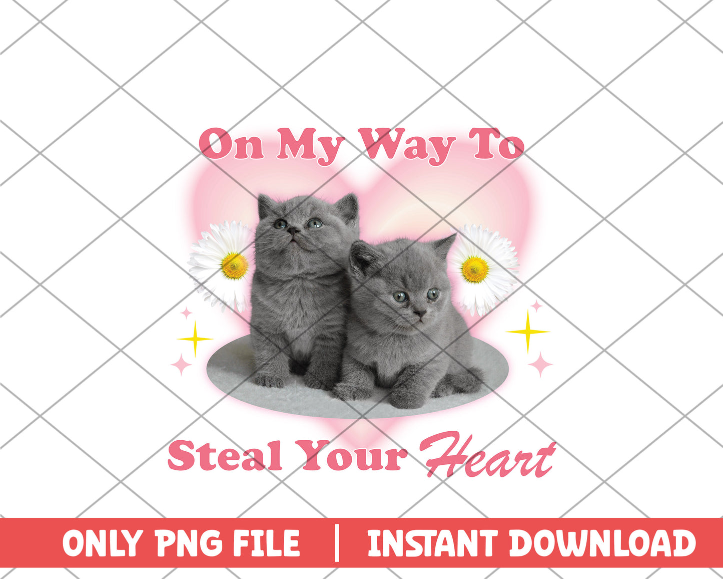 On my way to steal your heart trending png