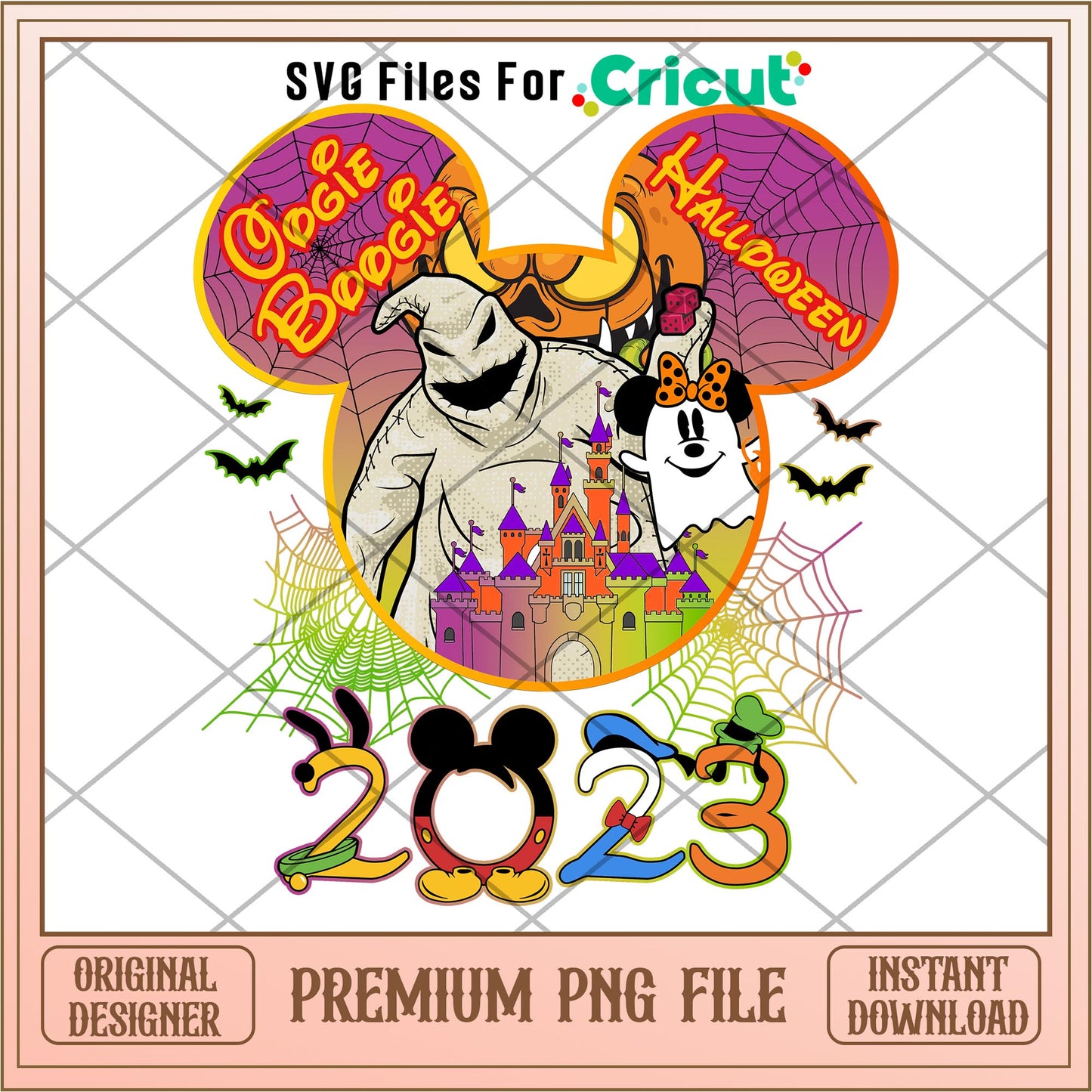 Oogie Boogie halloween 2023 png, Disney characters png, Digital Download