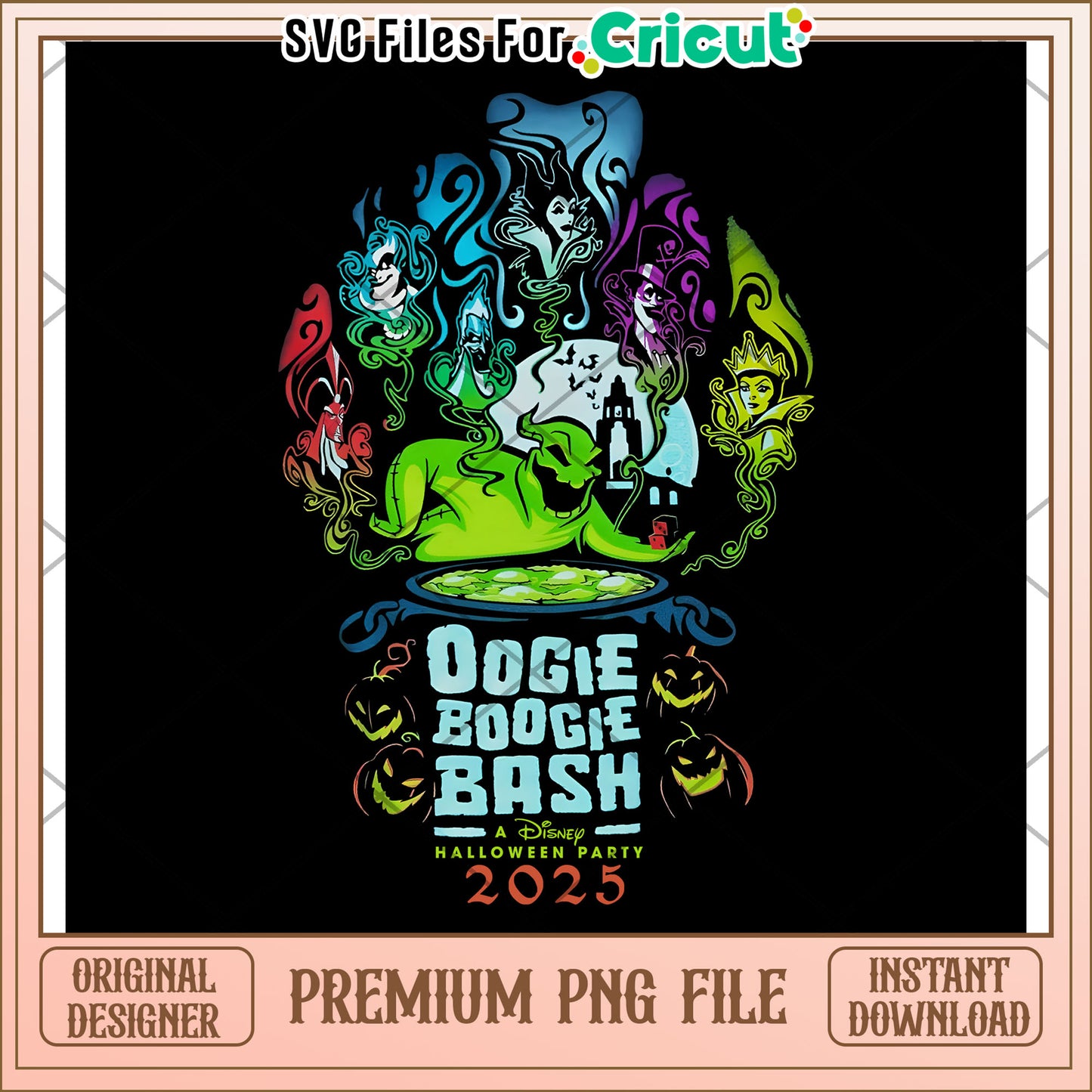 Oogie boogie bash png, halloween cartoon png, halloween nightmare png