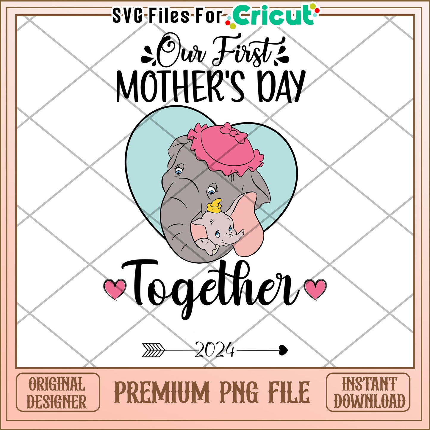 Our First Mothers Day PNG 2024
