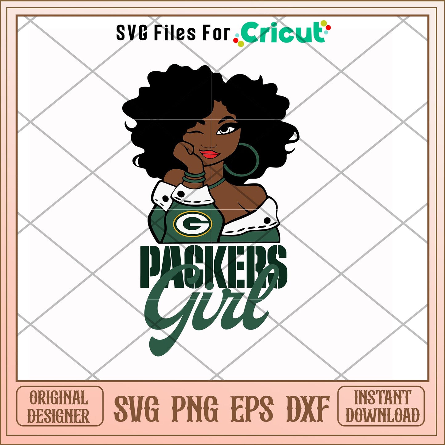 Packers Girl nfl team svg, Packers svg, new nfl svg