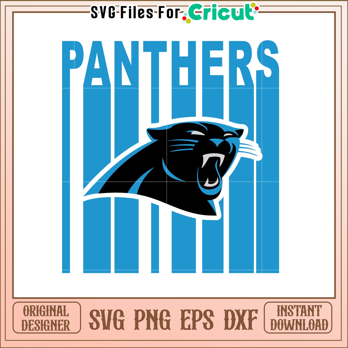 Panthers SVG Design for Sports Fans and Creators