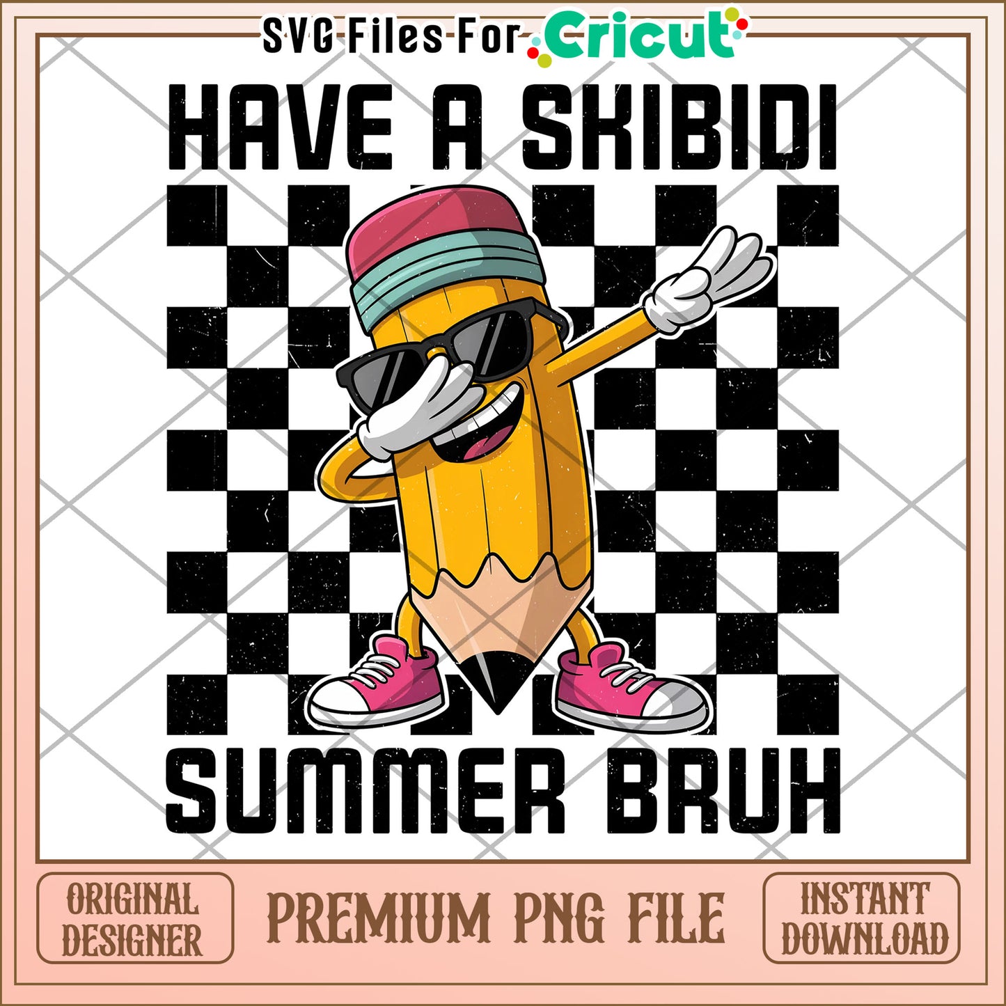Pencil have a skibidi summer bruh png, happy summer png, summer holiday png