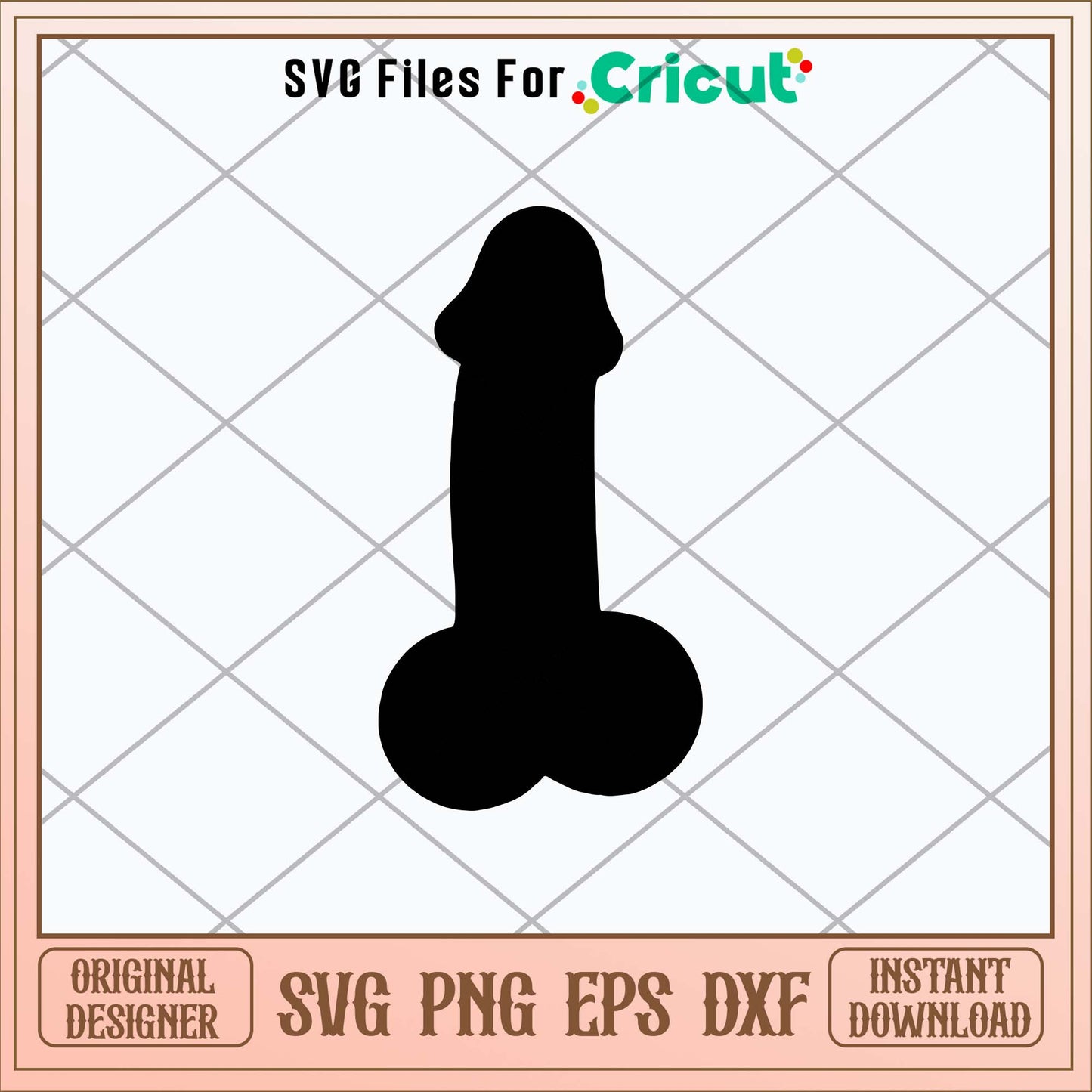 Penis SVG, Penis Silhouette-Svgfilesforcricut