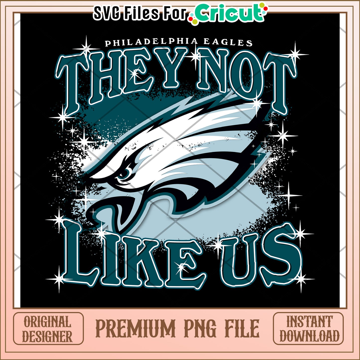 Philadelphia Eagles PNG Design, perfect for Cricut projects