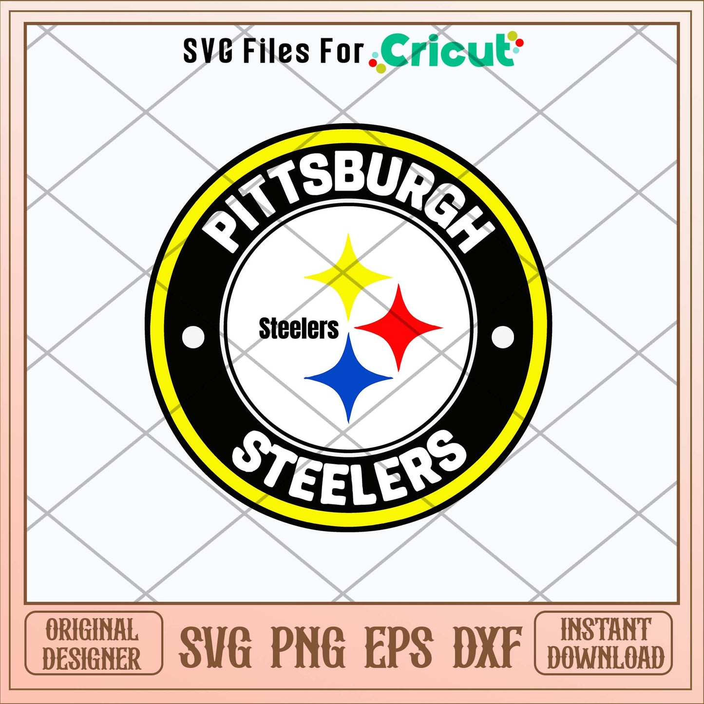 Pittsburgh Steelers Svg, NFL Logo Svg-Svgfilesforcricut