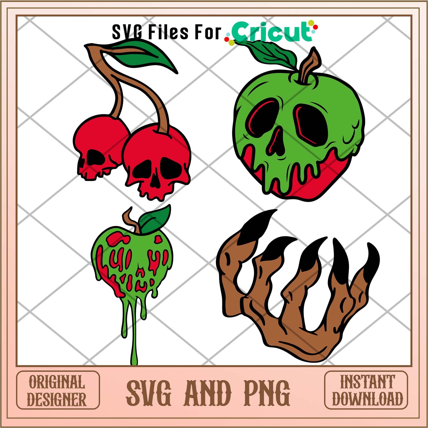 Poison Apple SVG Bundle