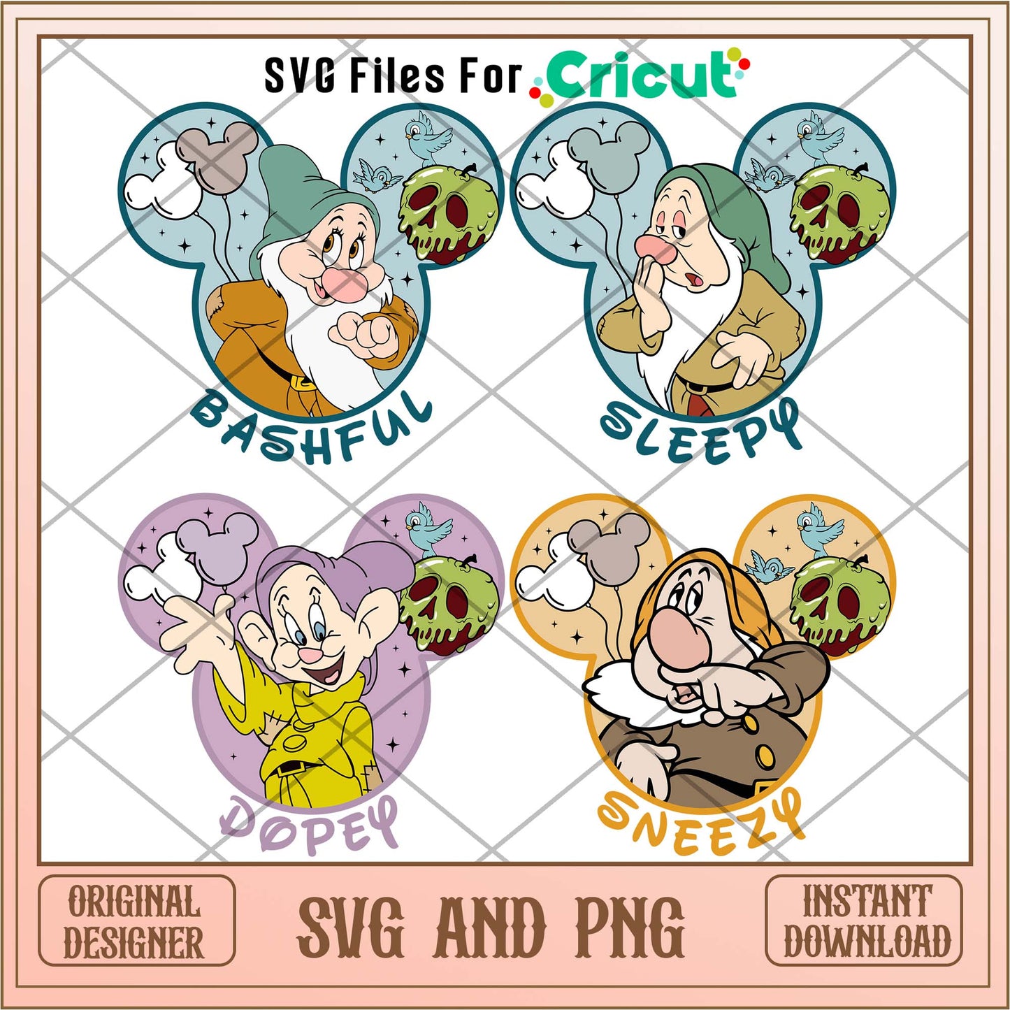 Disney Snow White Princess svg bundle ver 2