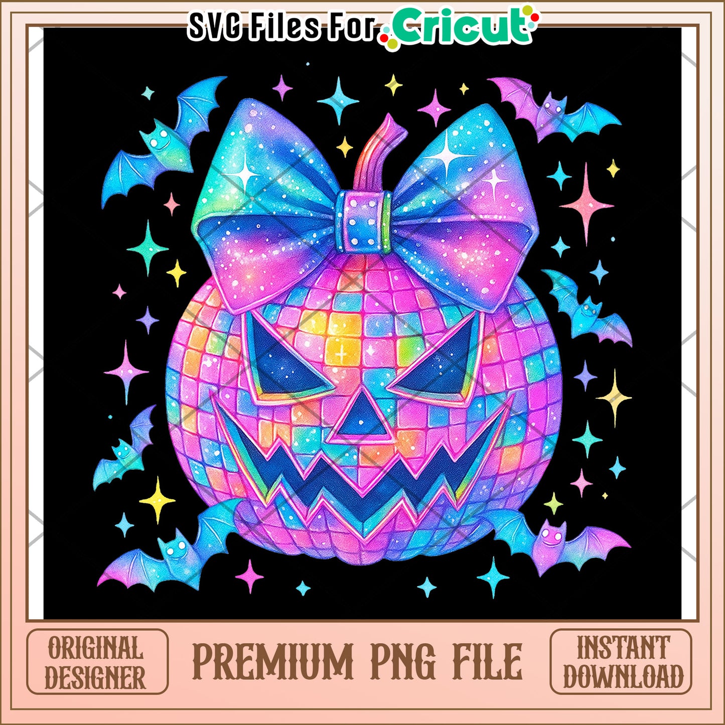 Pumpkin disco neon png, halloween characters png, halloween cartoons png