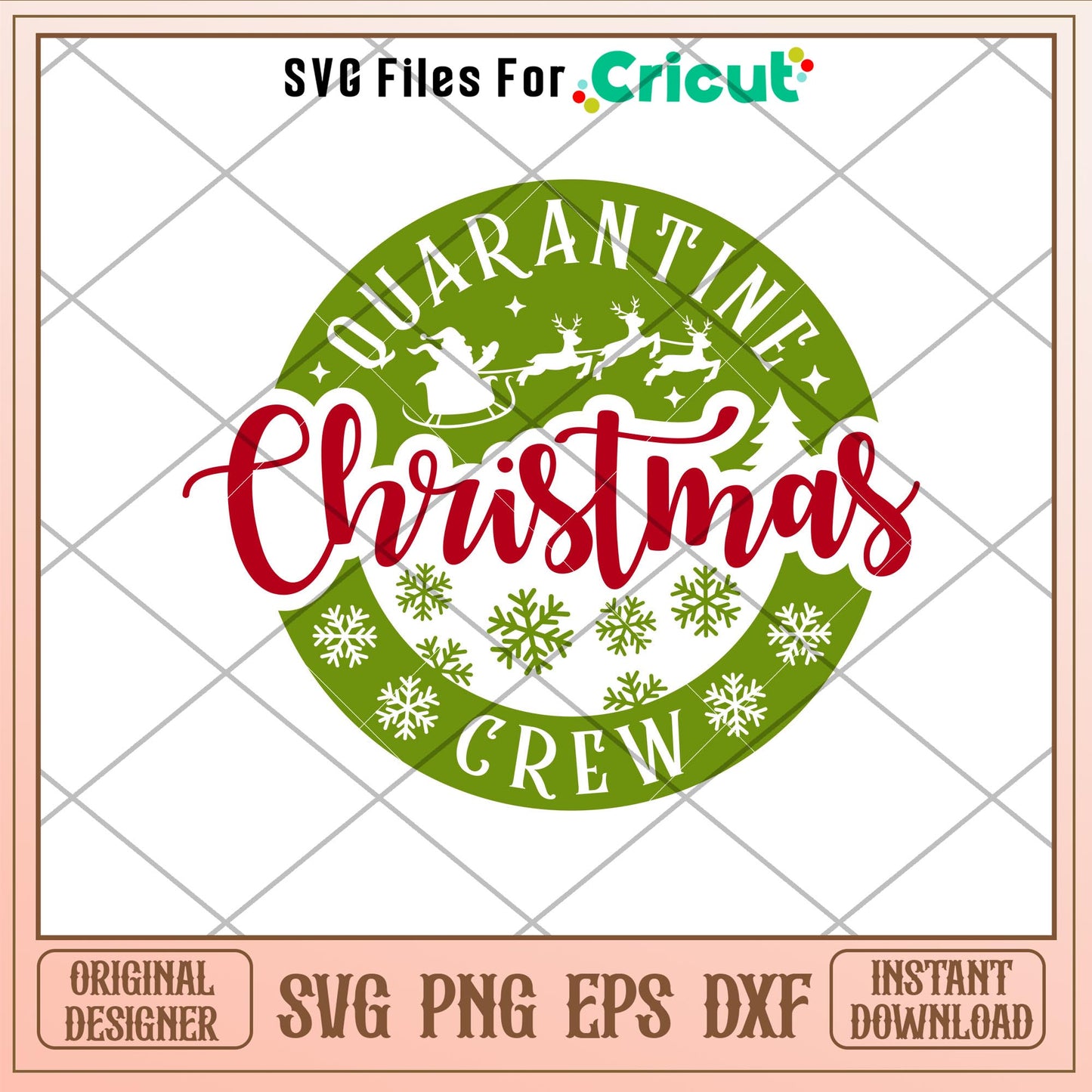 Quarantine Christmas Crew, Quarantine Christmas Crew 2020 Svg