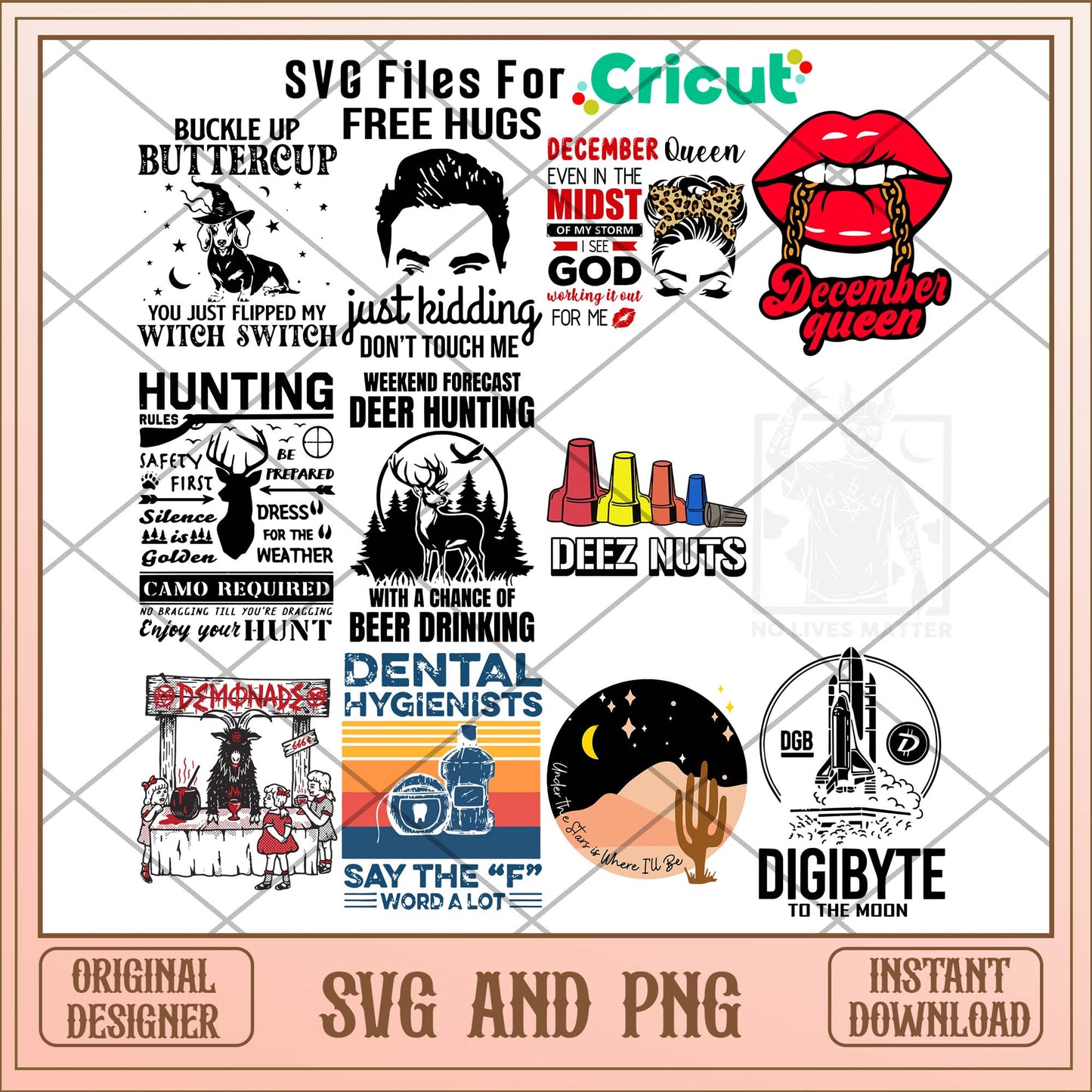 Quotes hunting svg bundle, Cute quotes art svg bundle - Svgfileforcricut