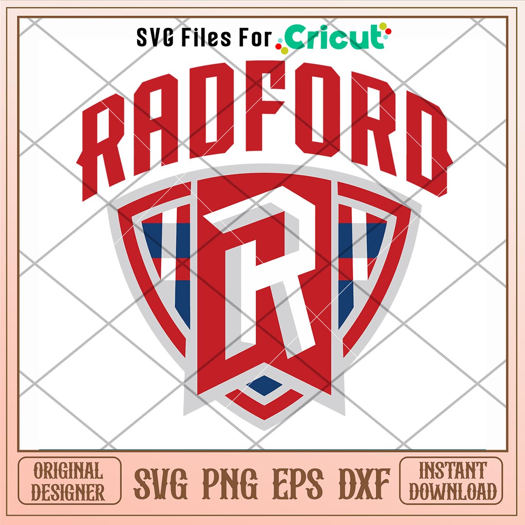 Radford Highlanders Logo Svg, Radford Highlanders Svg, NCAA Svg