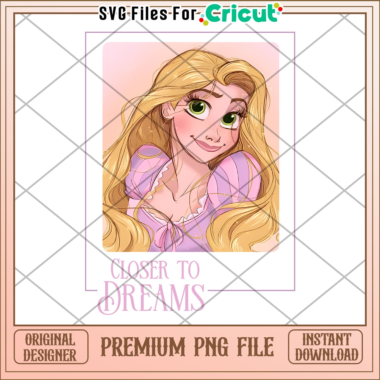 Rapunzel PNG Closer to Dreams Art