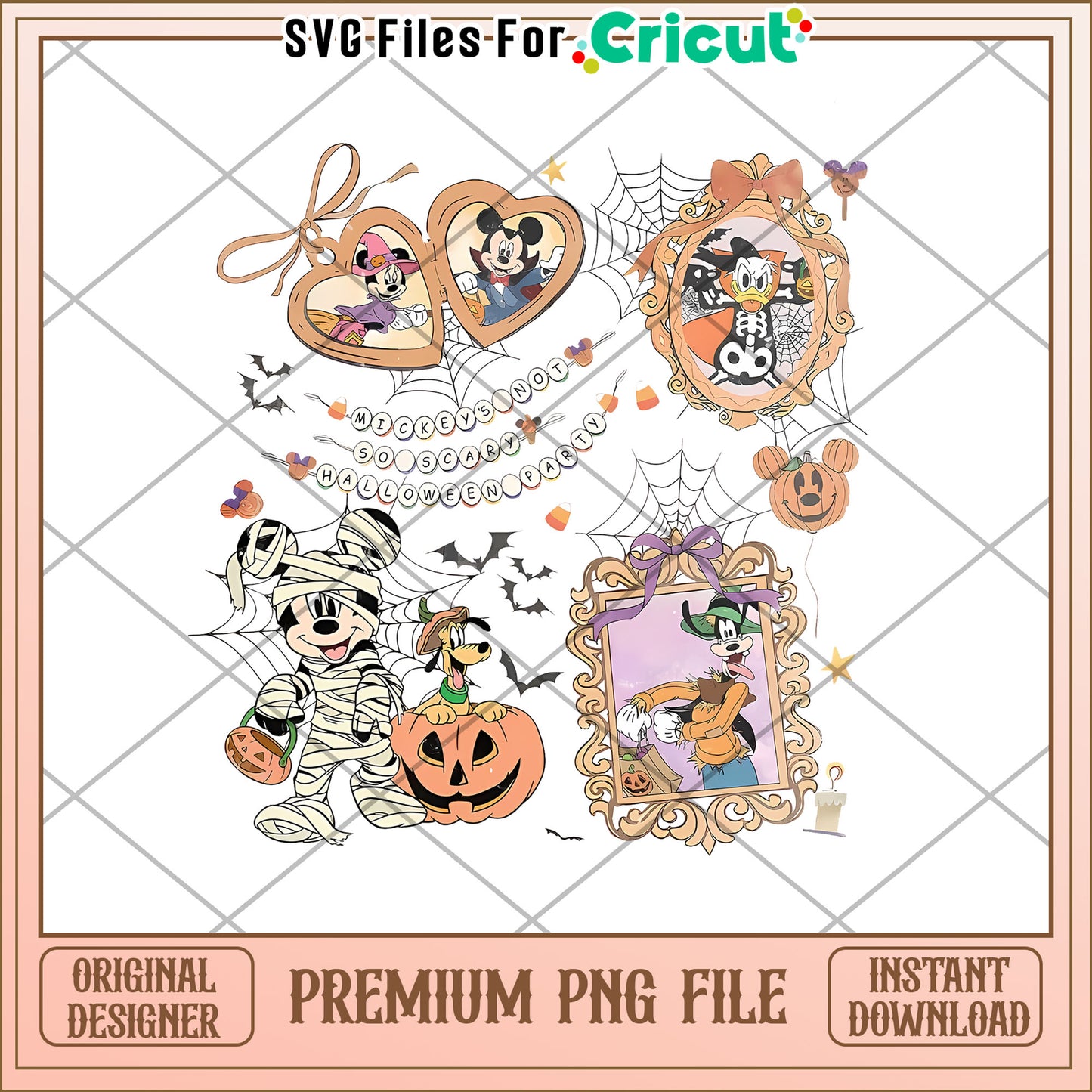 Retro Coquette Bow Disney Mickey & Friends png, halloween movies png, halloween toys png