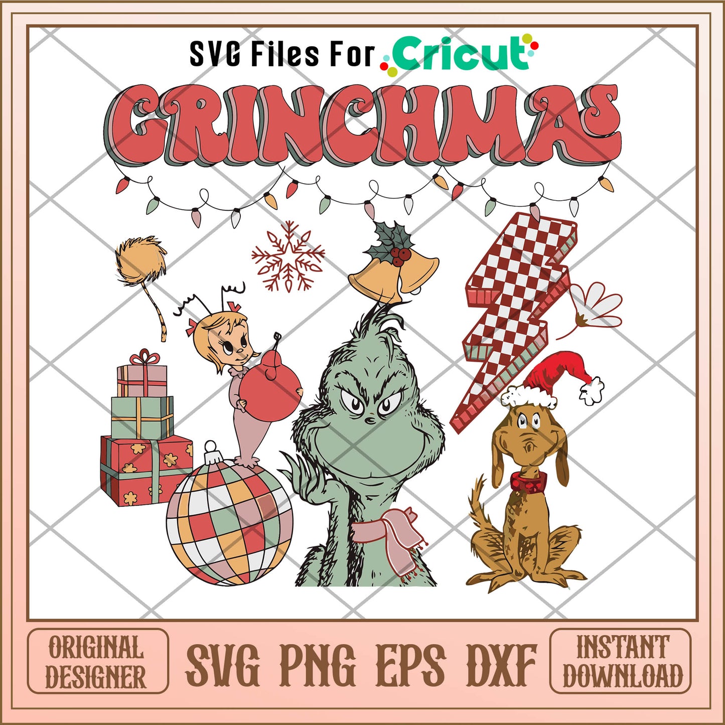 Retro Mery Grinchmas Svg Groovy Christmas SVG, christmas decorate svg