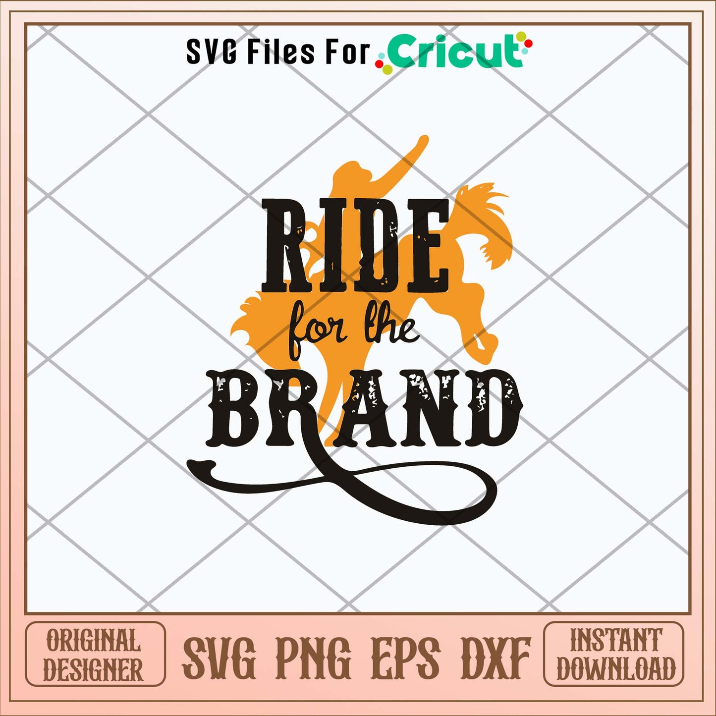 Ride For The Brand Svg, Brand Svg-Svgfilesforcricut