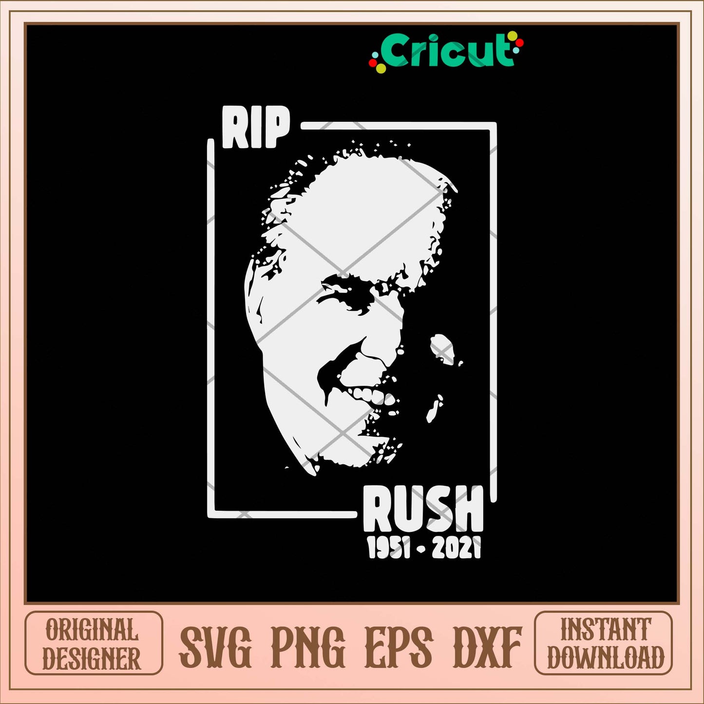 Rush Limbaugh Svg, Rip Rush Limbaugh 1951 2021 Svg-Svgfilesforcricut