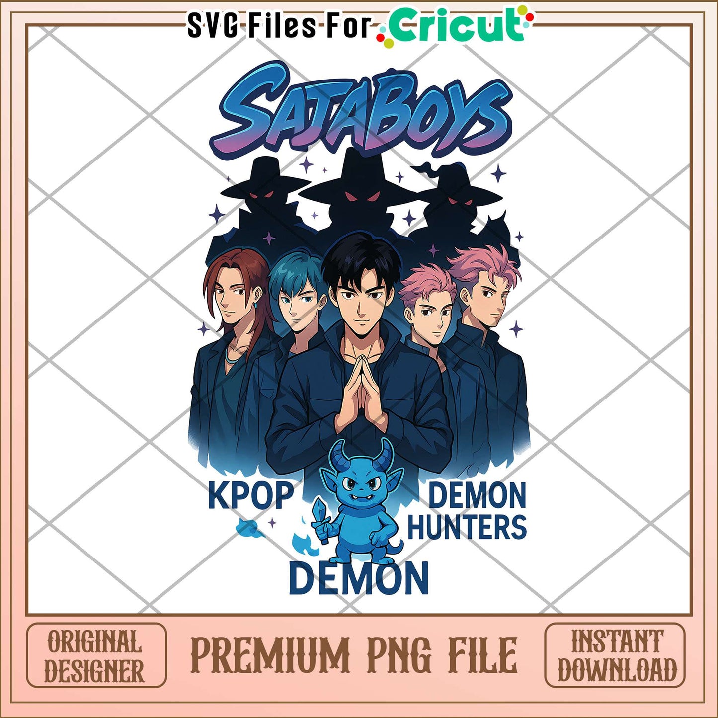 Saja boys kpop demon hunter png, kpop demon hunter png, demon idol png