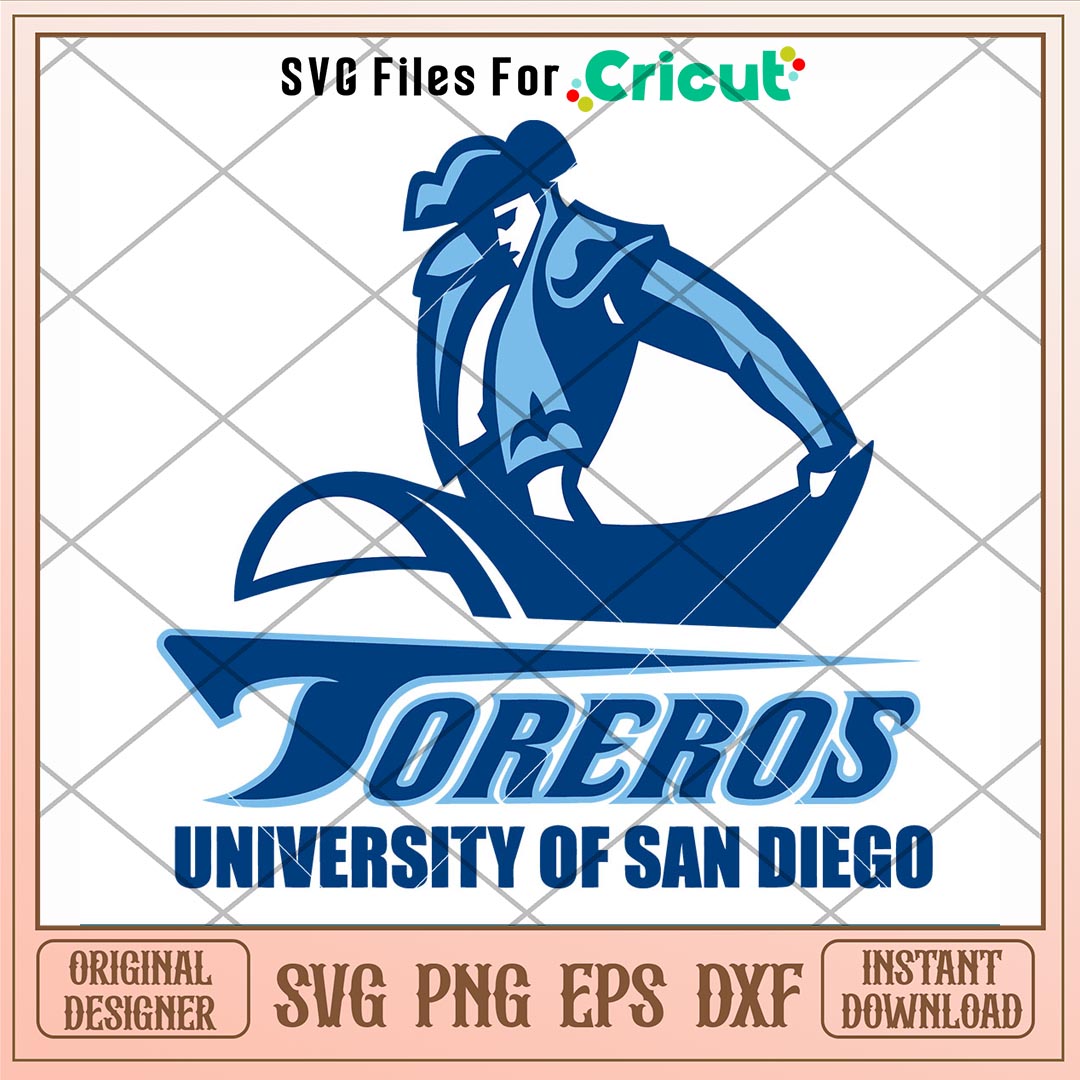 San Diego Toreros Logo Svg, San Diego Toreros Svg, NCAA Svg