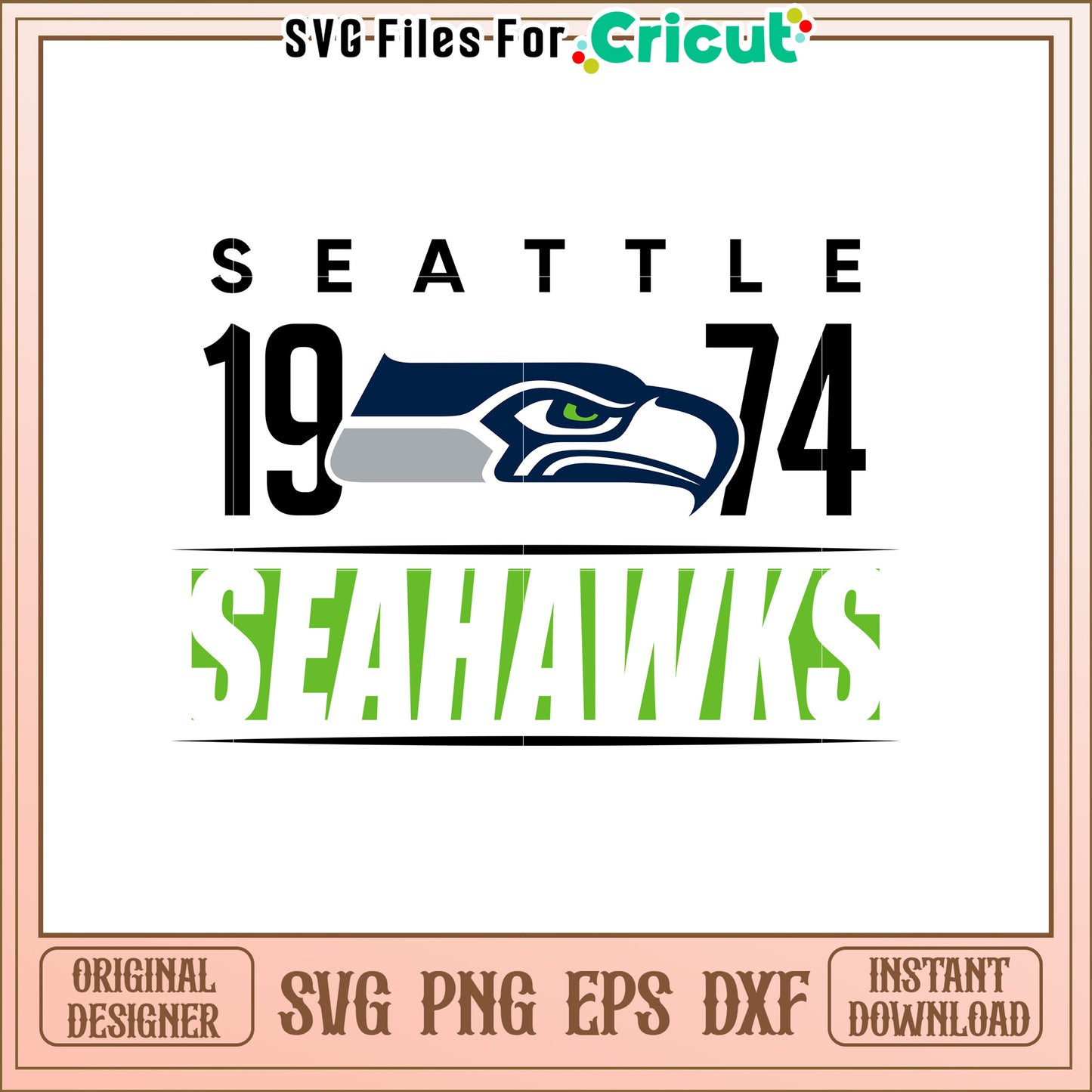 Seahawks SVG Logo Design Download