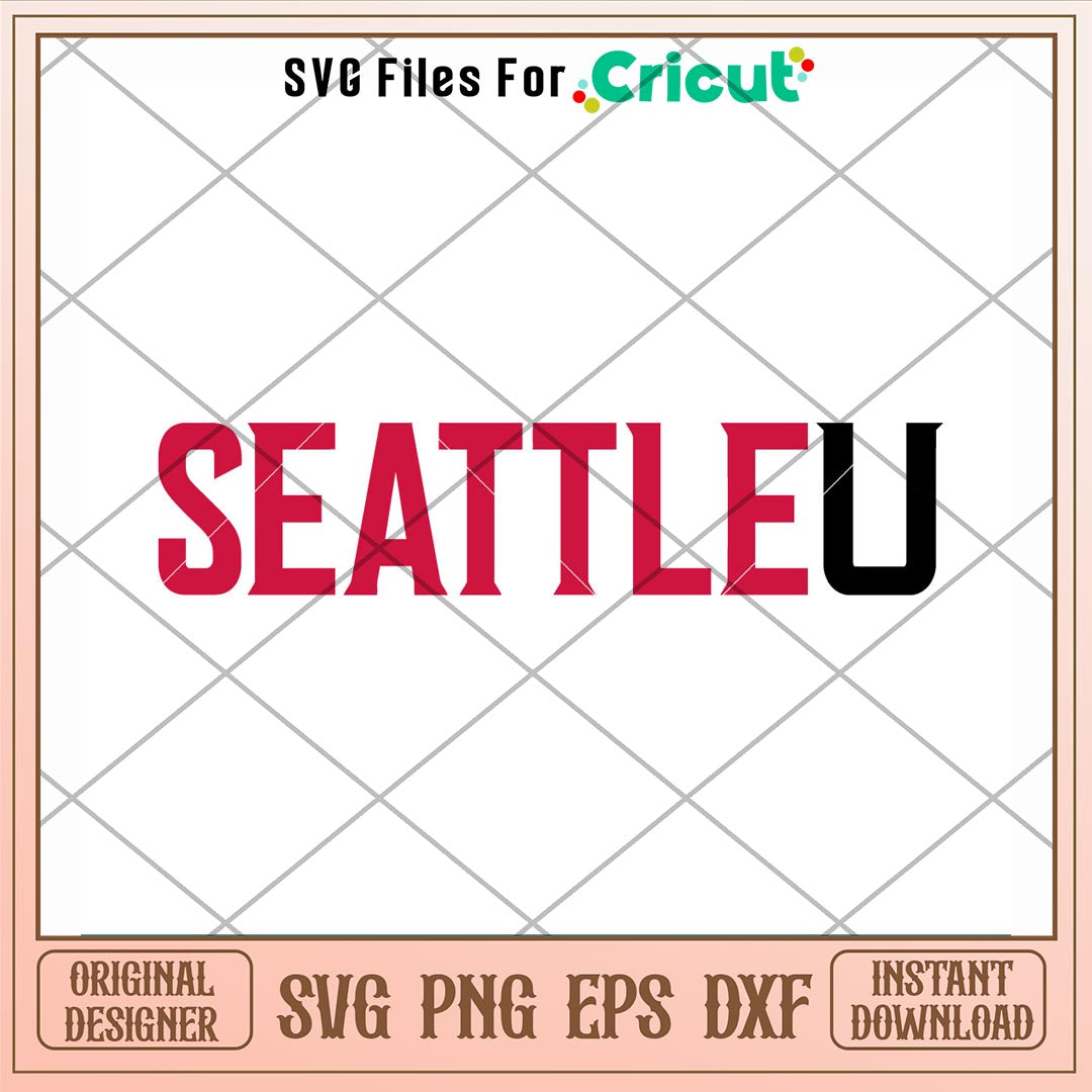 Seattle Redhawks Logo Svg, Seattle Redhawks Svg, NCAA Svg