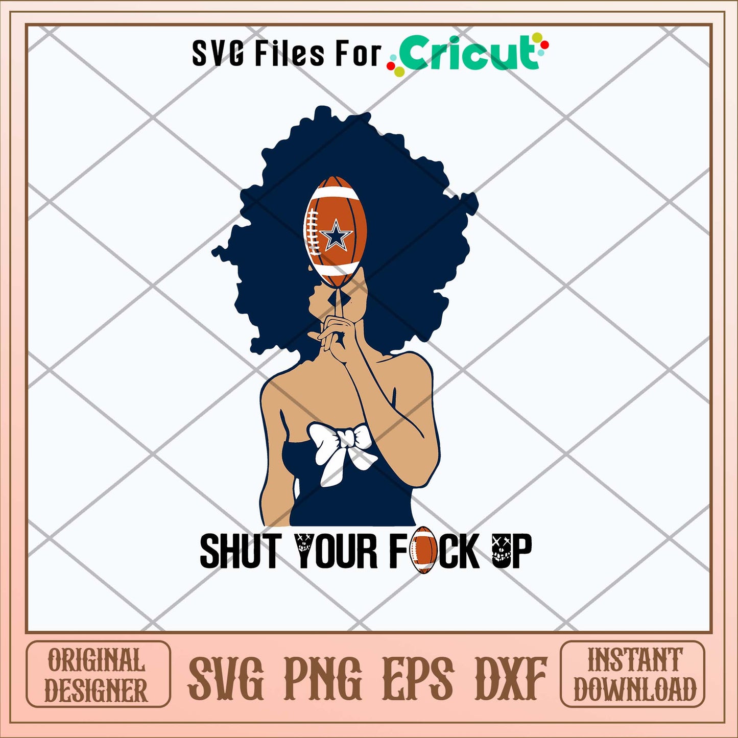 Shut Your Fuk Up Svg, Woman Rugby Svg-Svgfilesforcricut