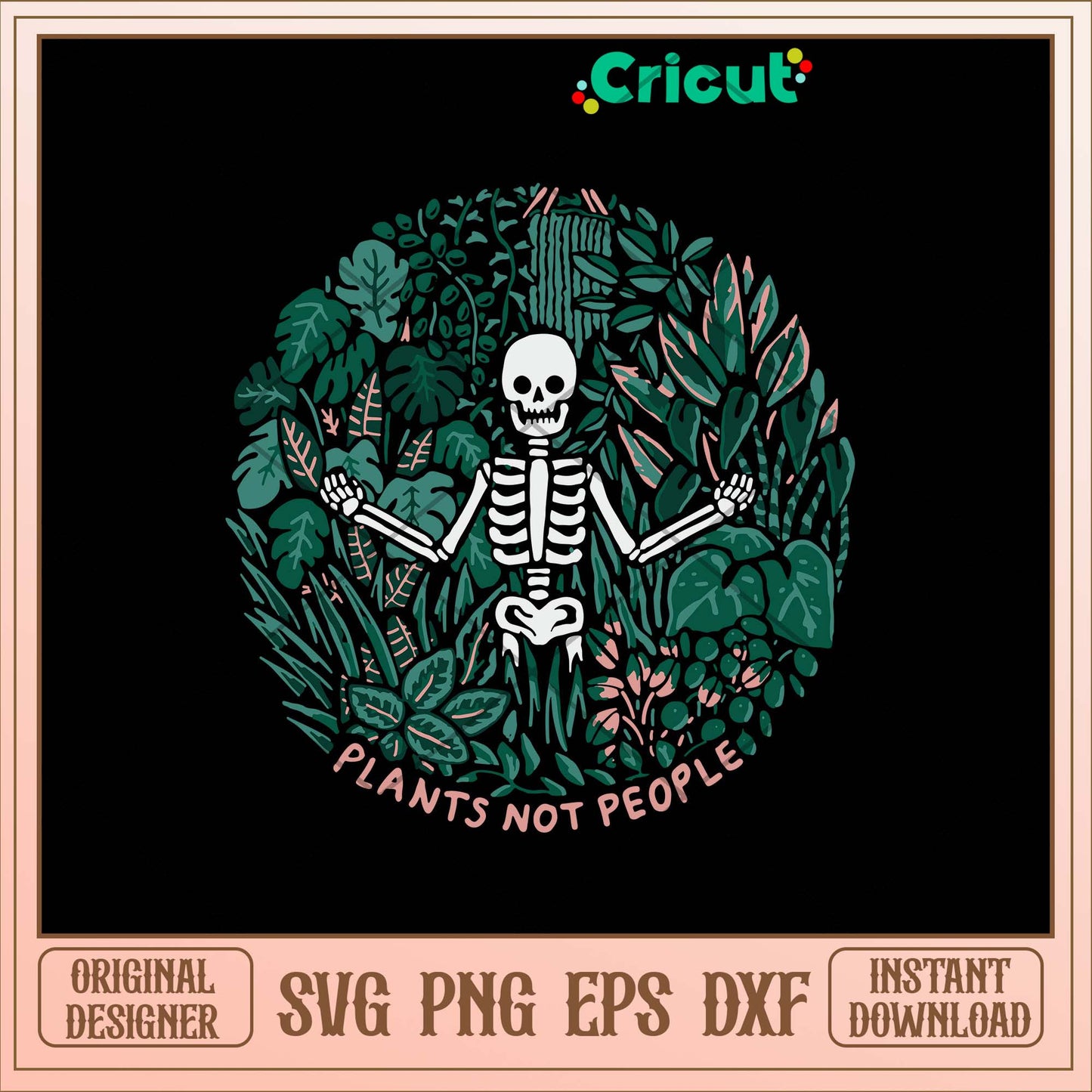 Skeleton Plants Not People Svg, Png Dxf Eps File-Svgfilesforcricut