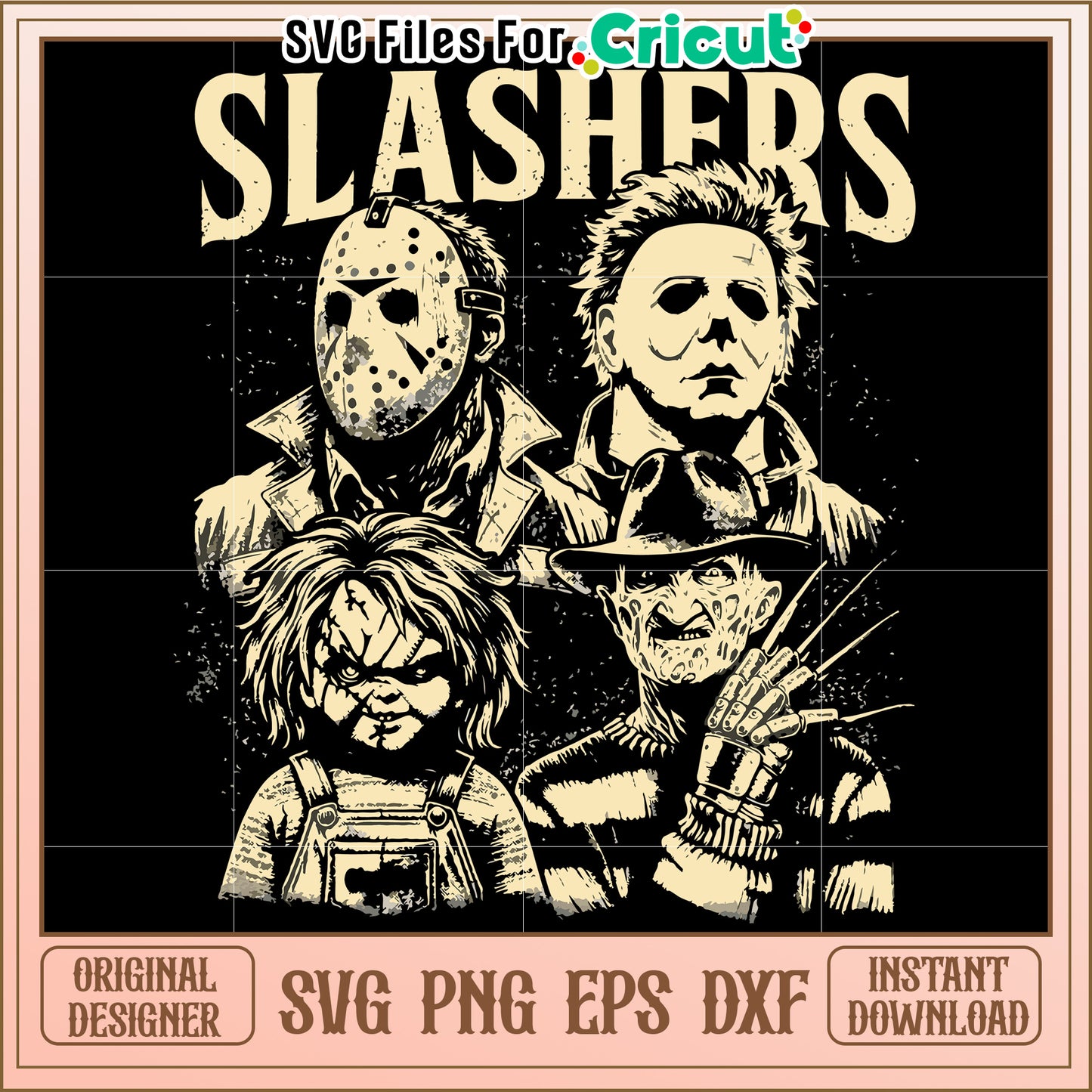 Slashers svg, spooky halloween svg, halloween season svg