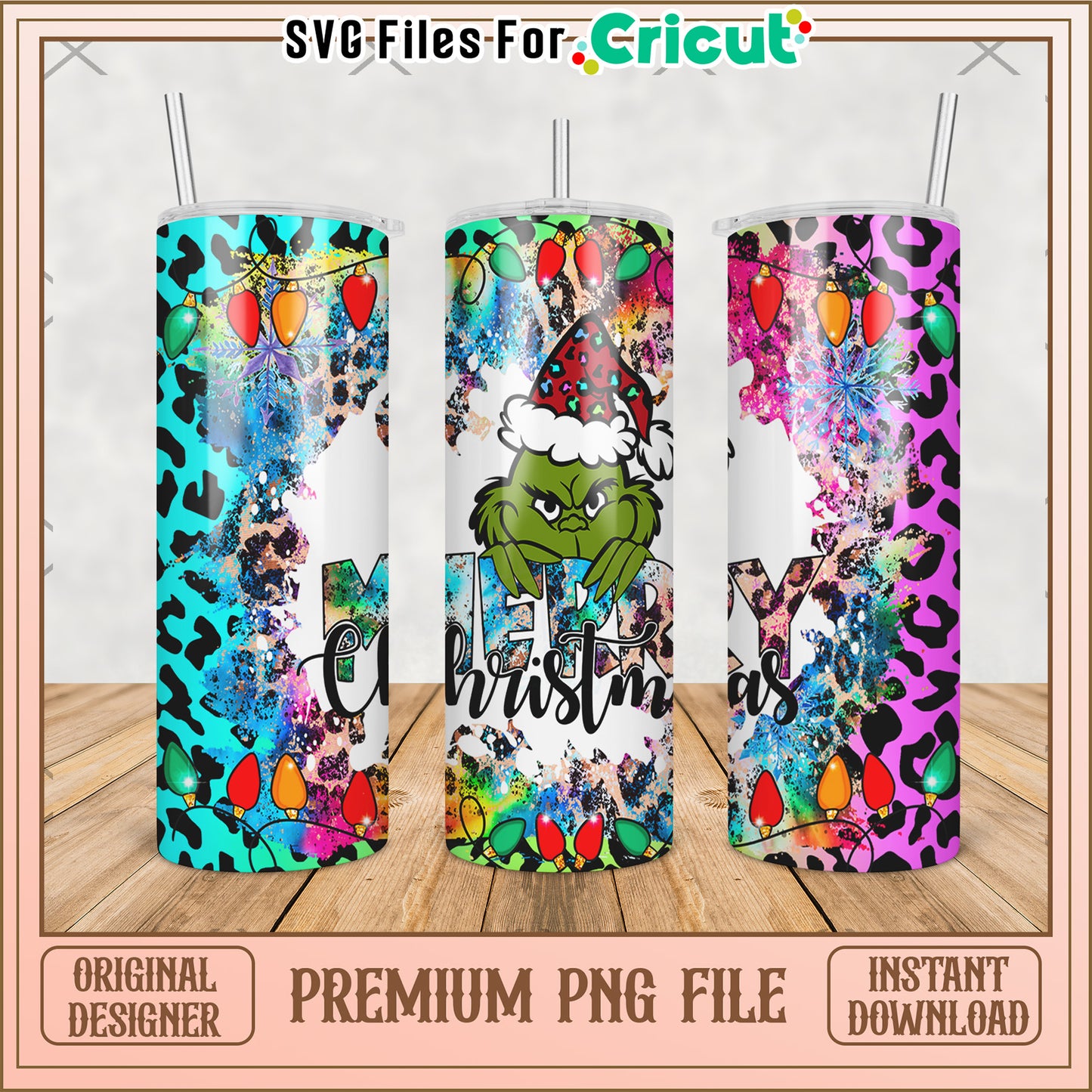 Sneeky grinch happy christmas tumbler png, baby grinch png, grinch christmas tree png