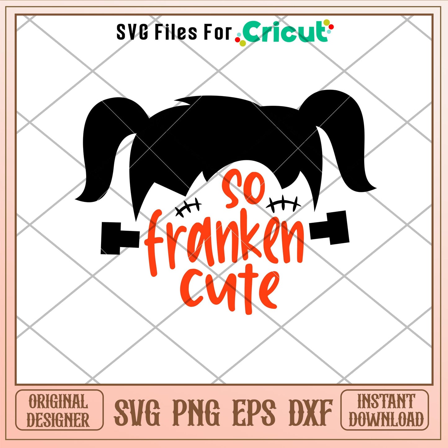So Franken Cute, So Franken Cute Svg