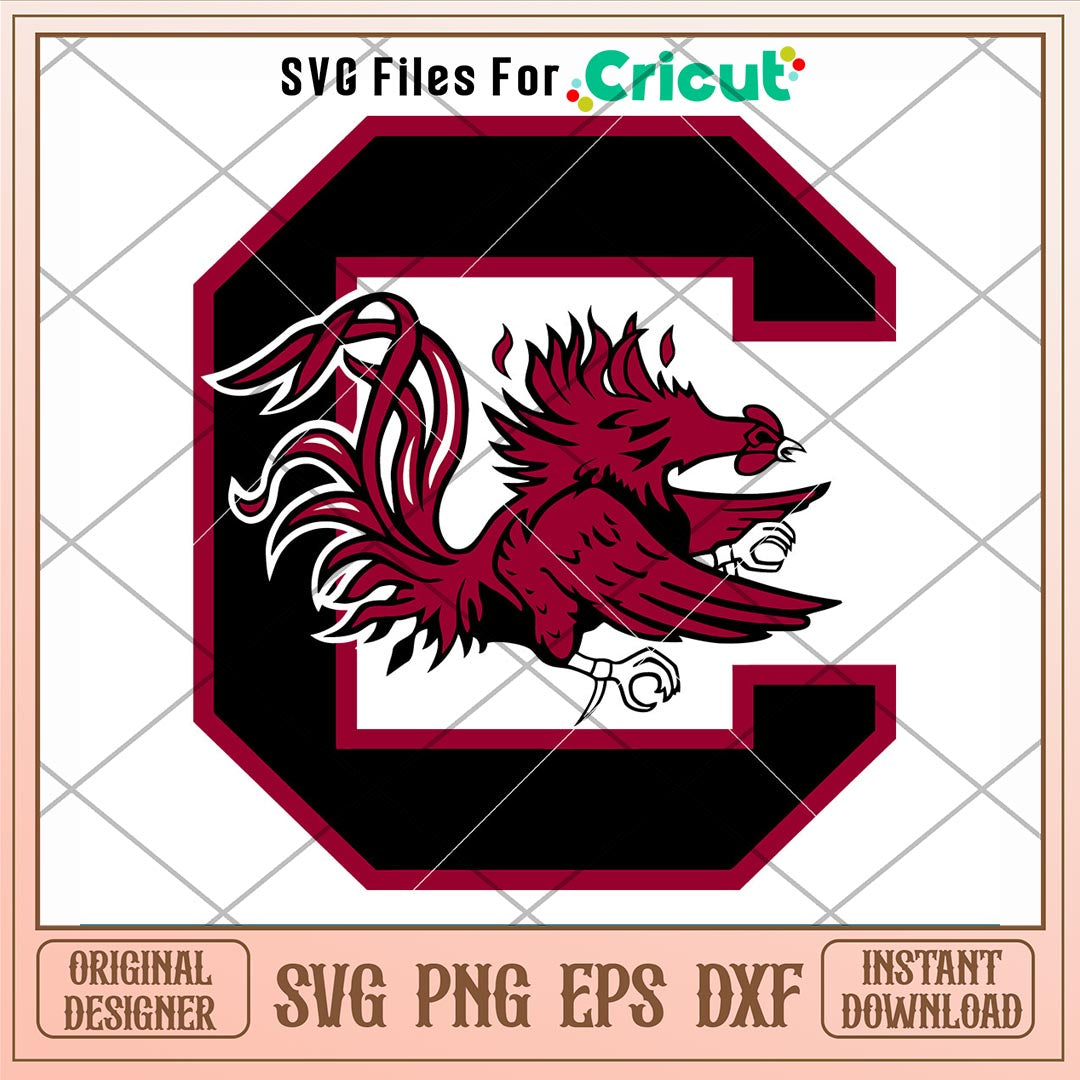 South Carolina Gamecocks Logo Svg, South Carolina Gamecocks Svg, NCAA Svg